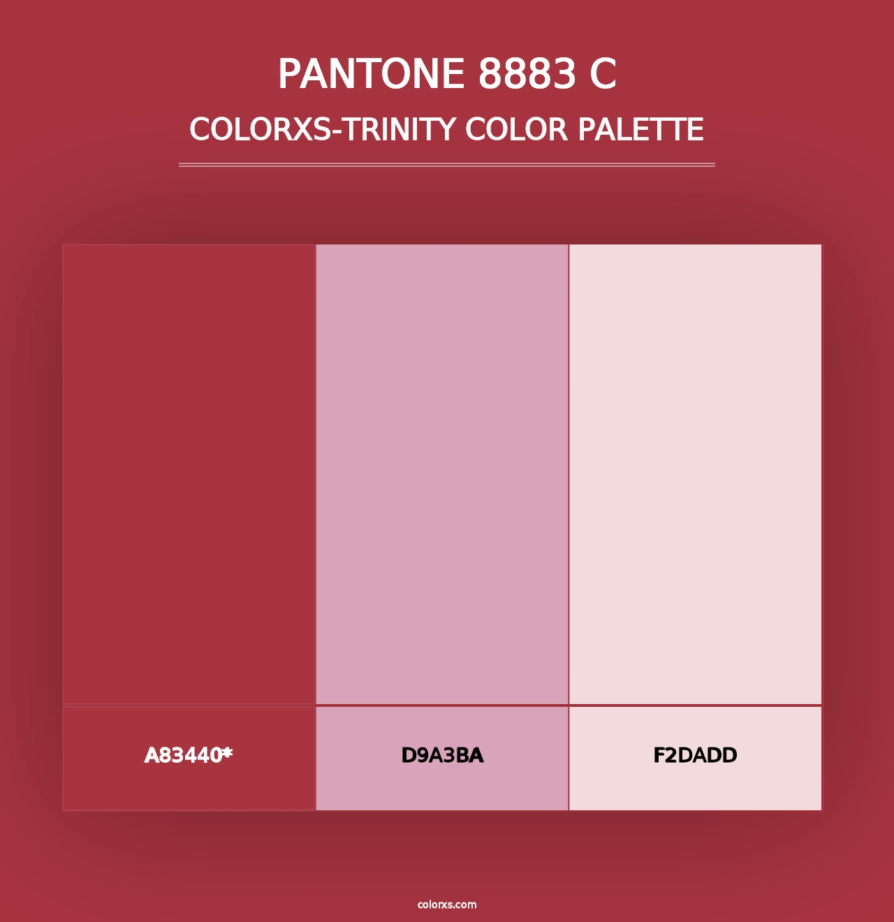 PANTONE 8883 C - Colorxs Trinity Palette