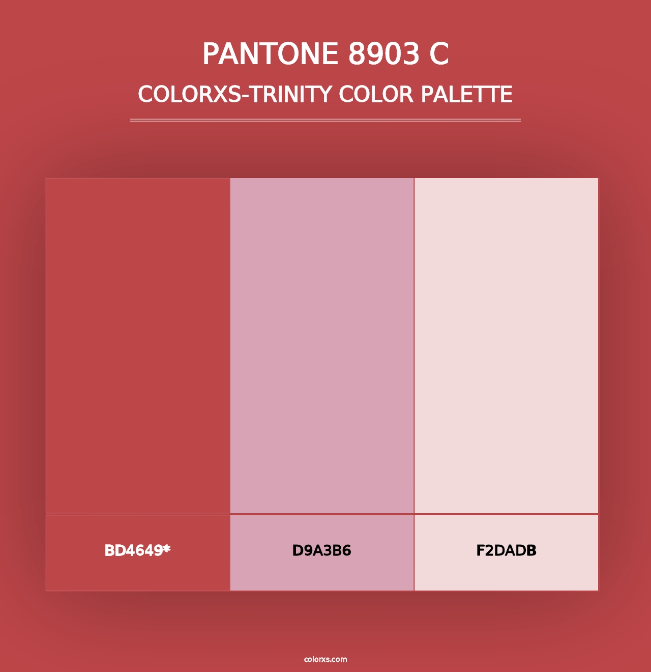 PANTONE 8903 C - Colorxs Trinity Palette