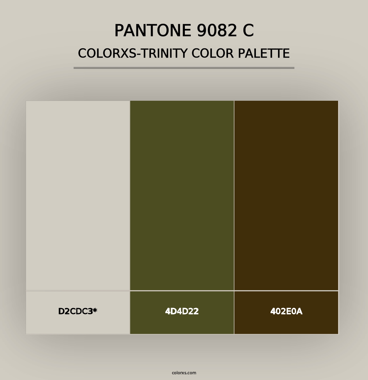 PANTONE 9082 C - Colorxs Trinity Palette