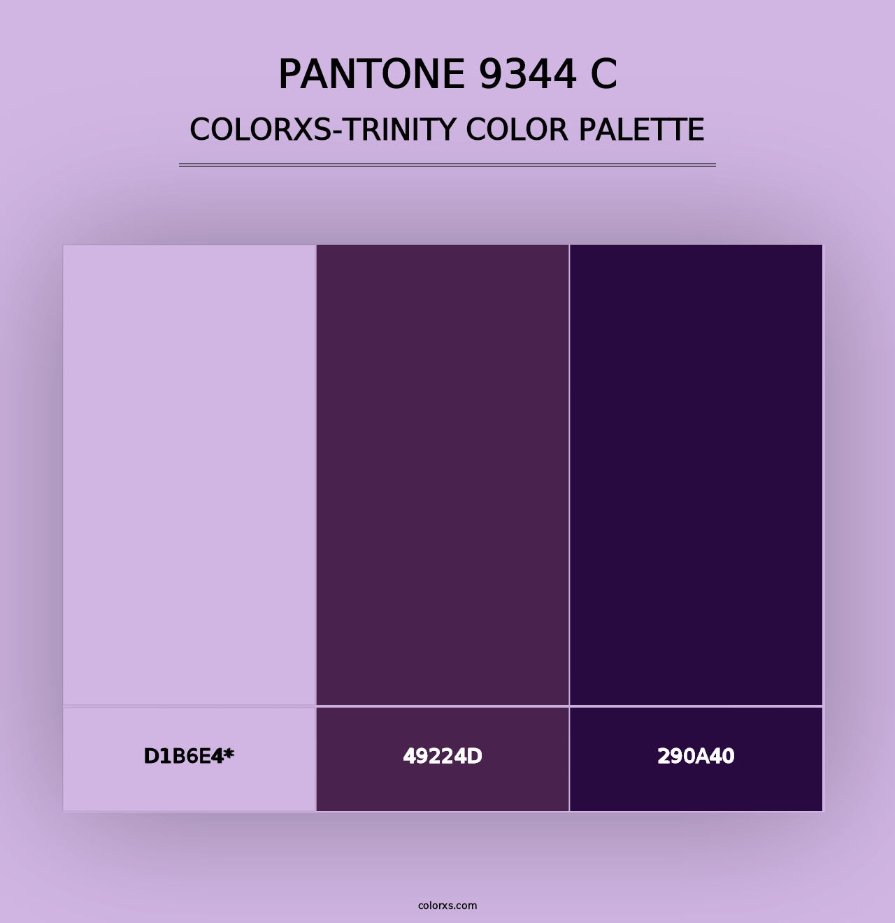 PANTONE 9344 C - Colorxs Trinity Palette