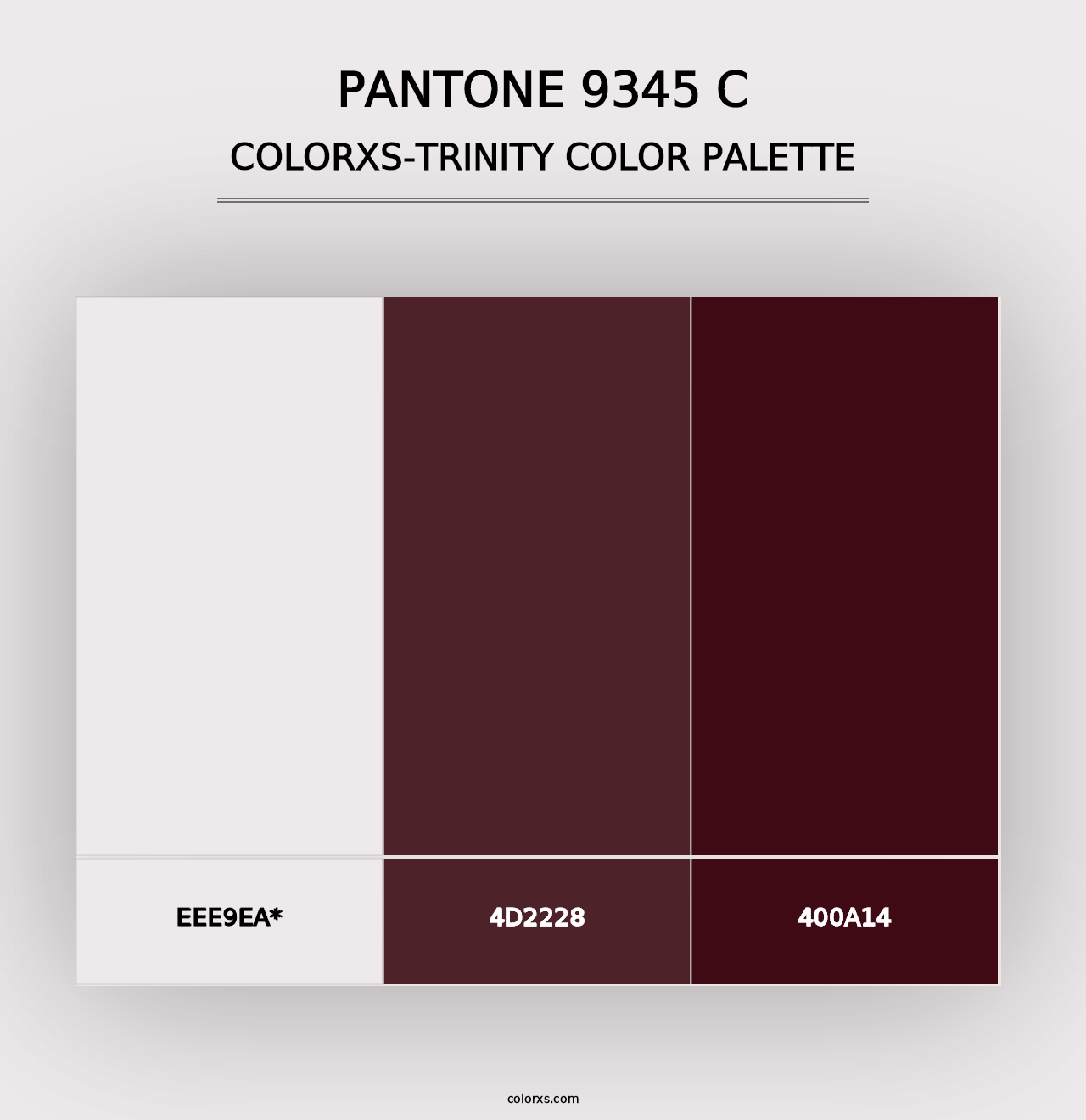 PANTONE 9345 C - Colorxs Trinity Palette