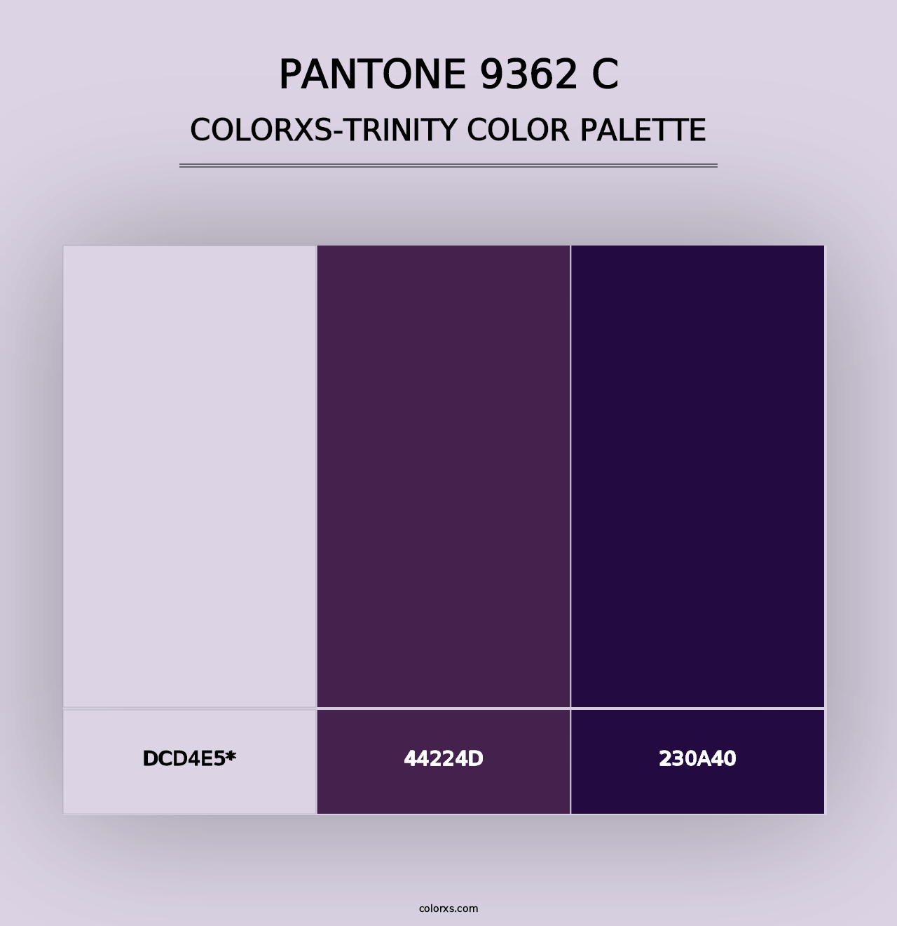 PANTONE 9362 C - Colorxs Trinity Palette