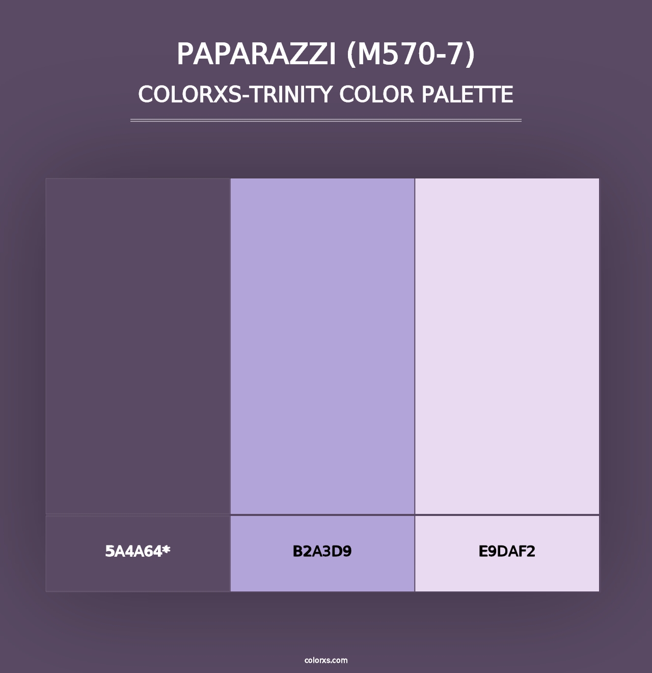 Paparazzi (M570-7) - Colorxs Trinity Palette