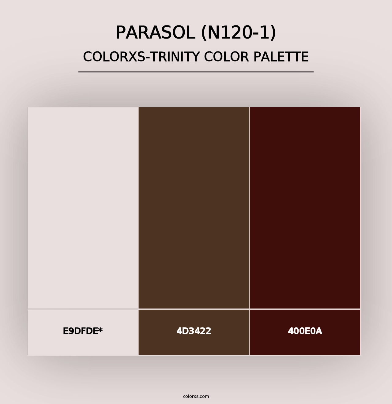 Parasol (N120-1) - Colorxs Trinity Palette