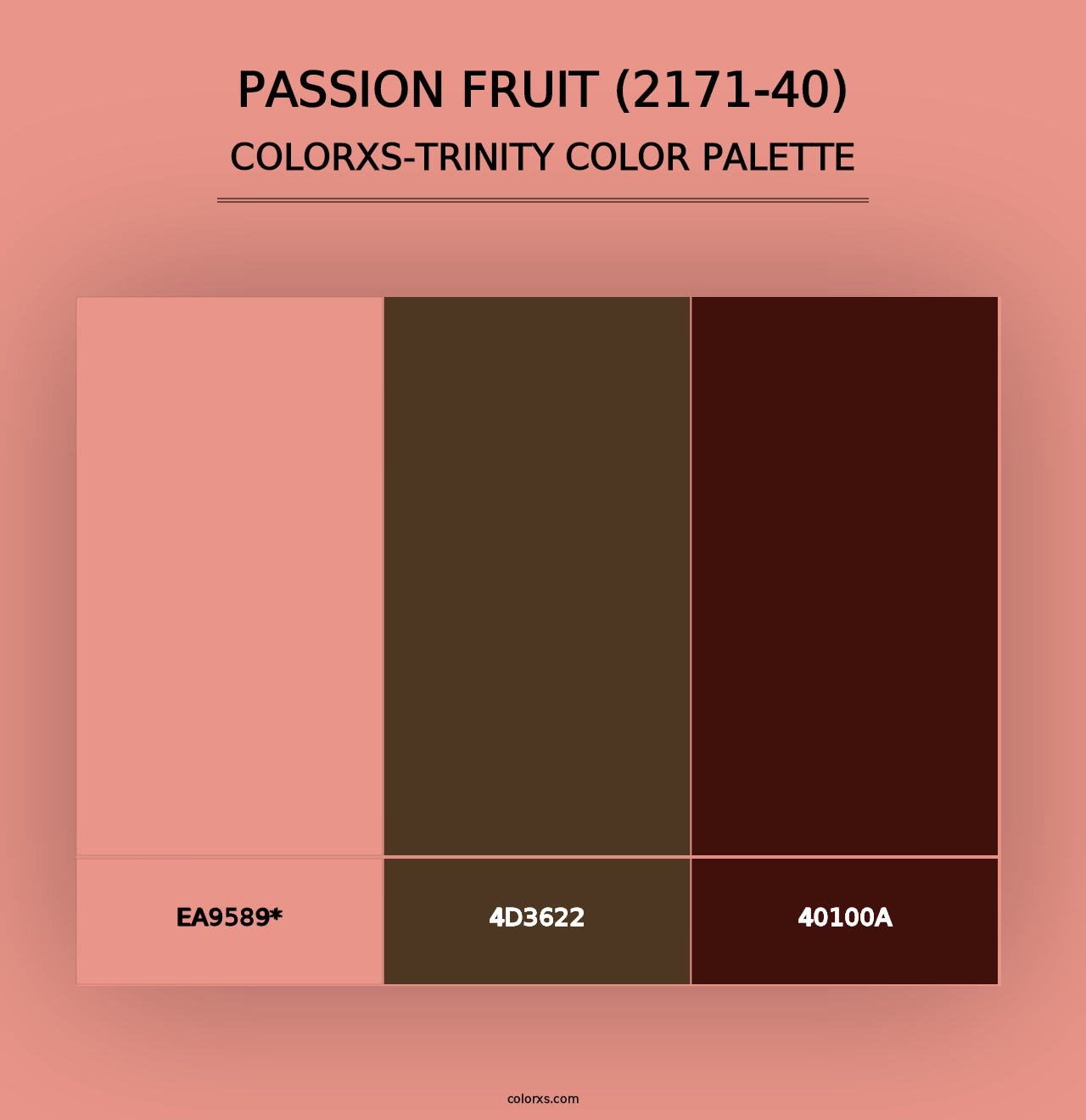 Passion Fruit (2171-40) - Colorxs Trinity Palette