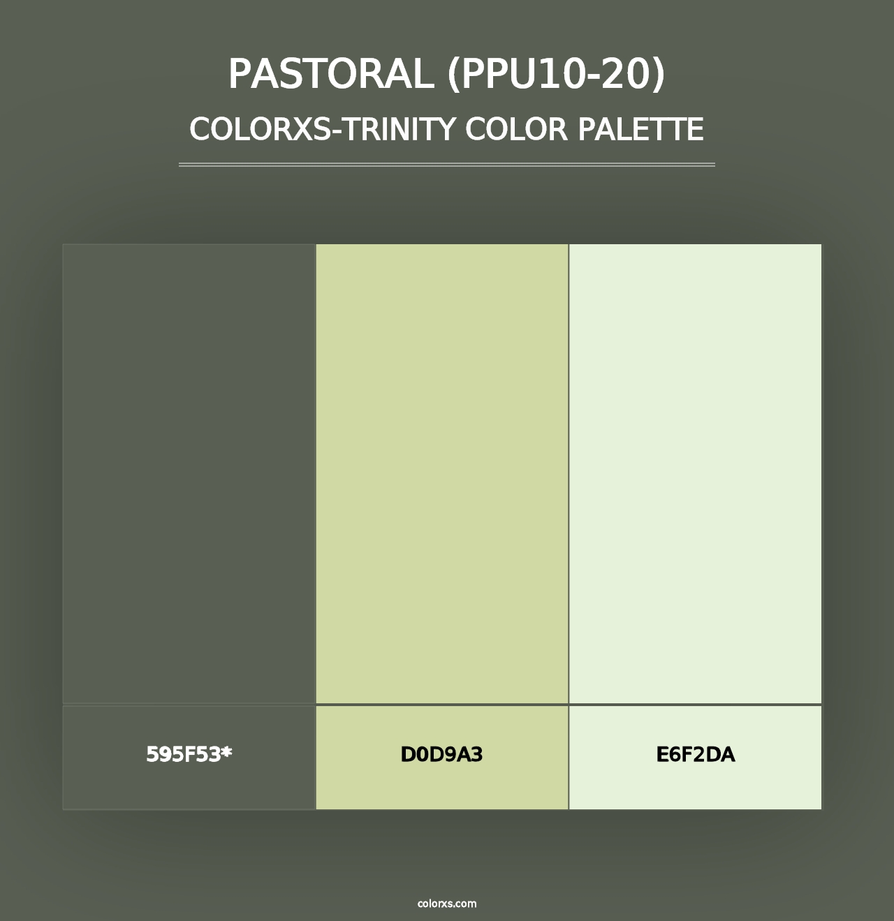 Pastoral (PPU10-20) - Colorxs Trinity Palette