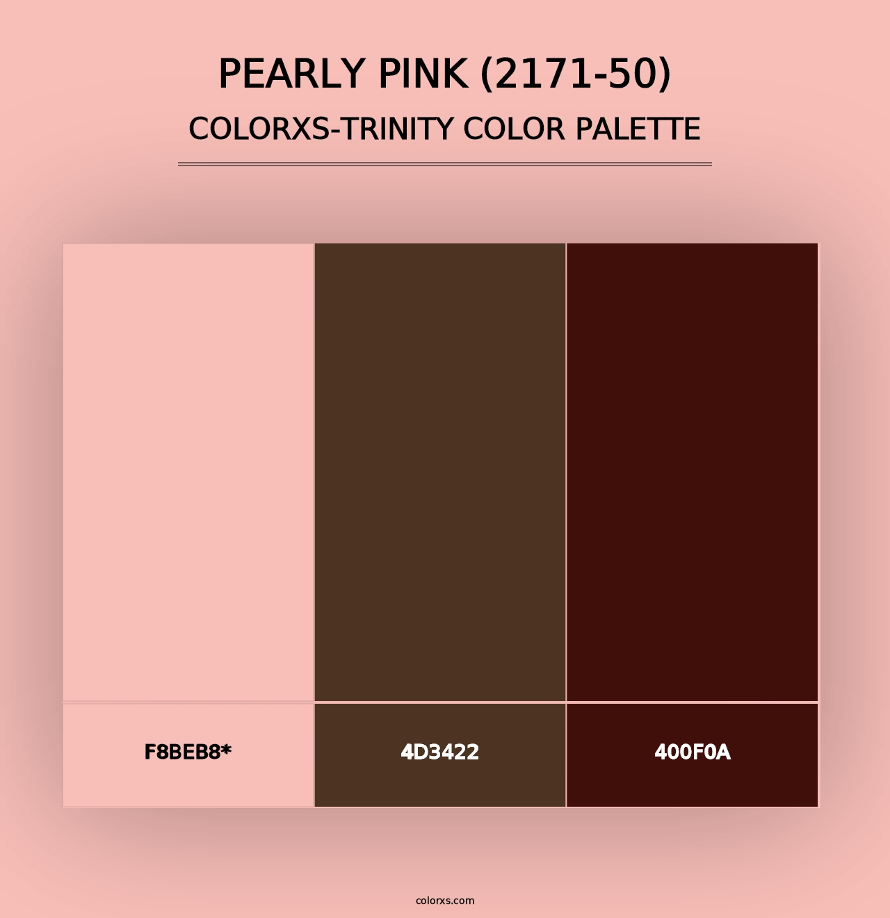 Pearly Pink (2171-50) - Colorxs Trinity Palette