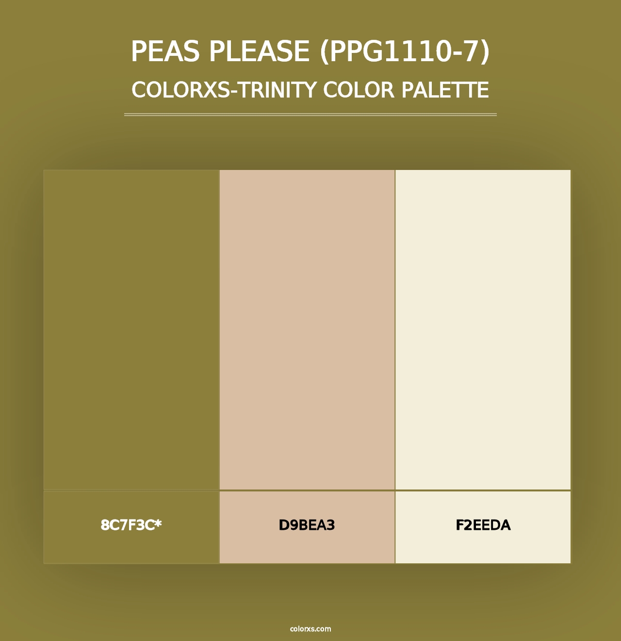 Peas Please (PPG1110-7) - Colorxs Trinity Palette