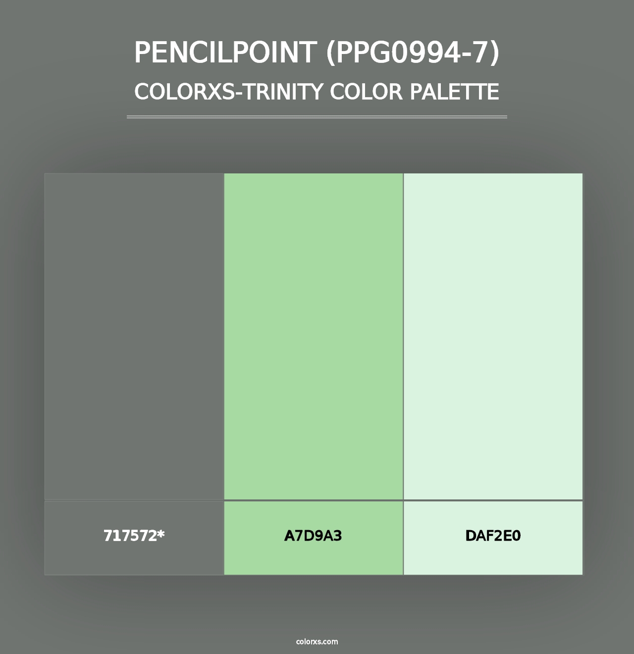 Pencilpoint (PPG0994-7) - Colorxs Trinity Palette