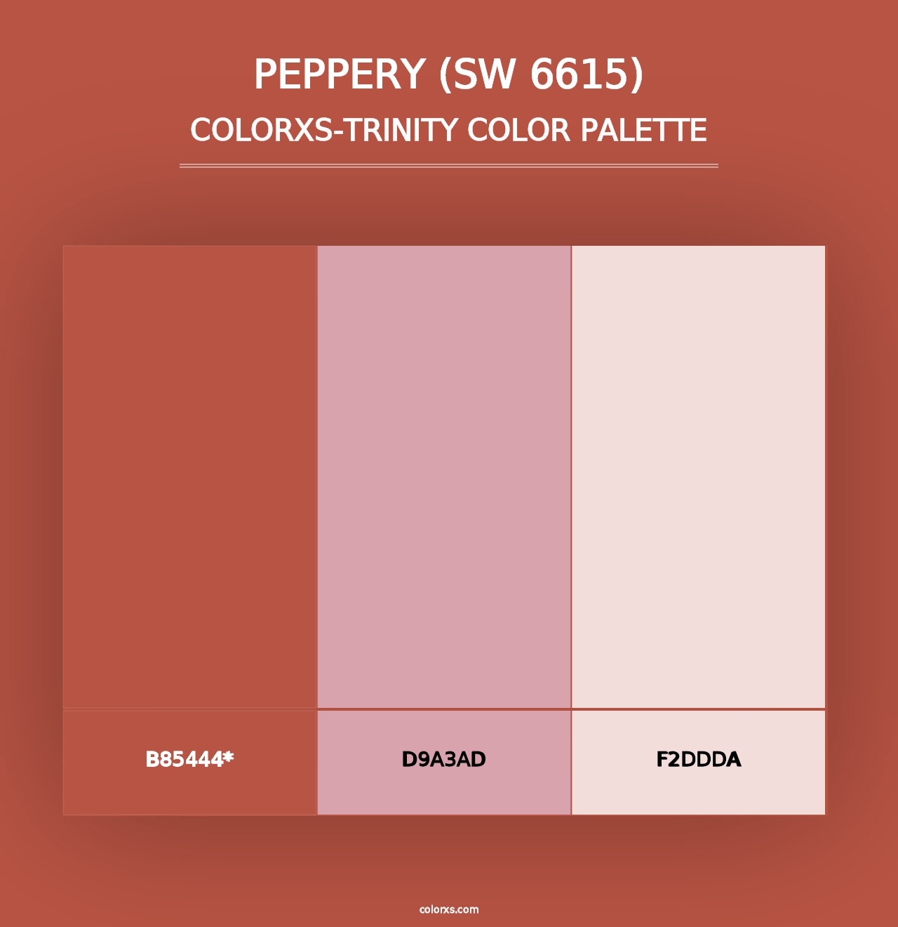 Peppery (SW 6615) - Colorxs Trinity Palette