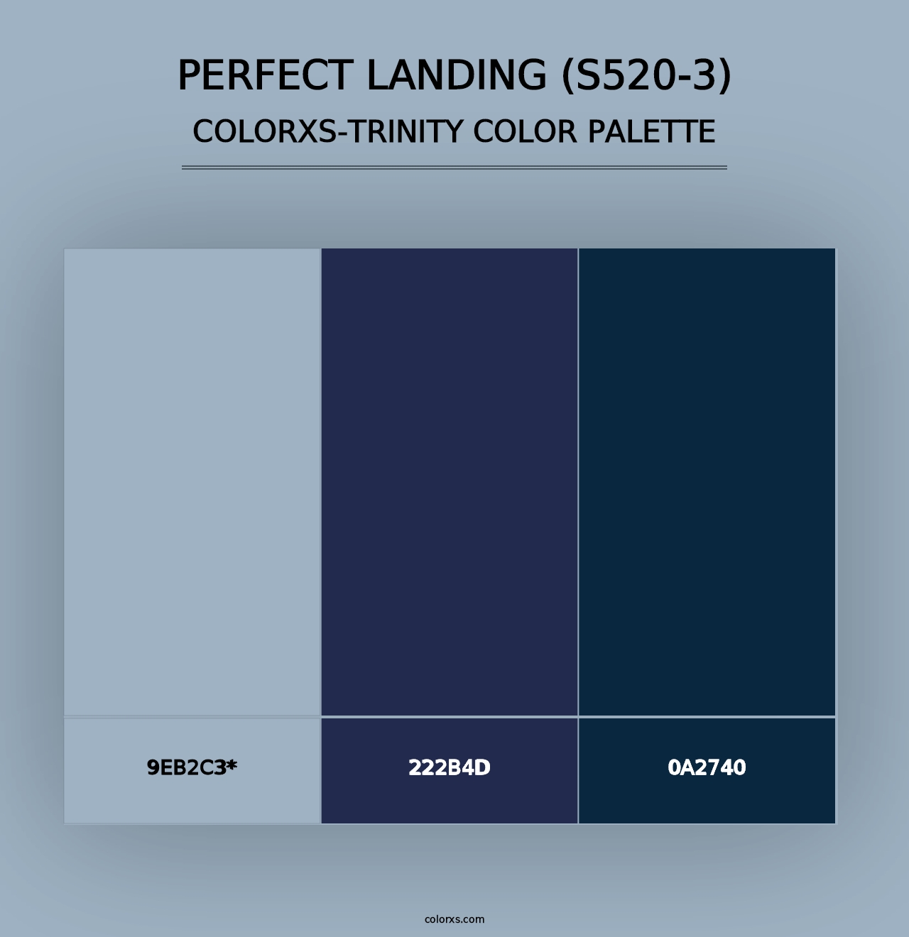 Perfect Landing (S520-3) - Colorxs Trinity Palette