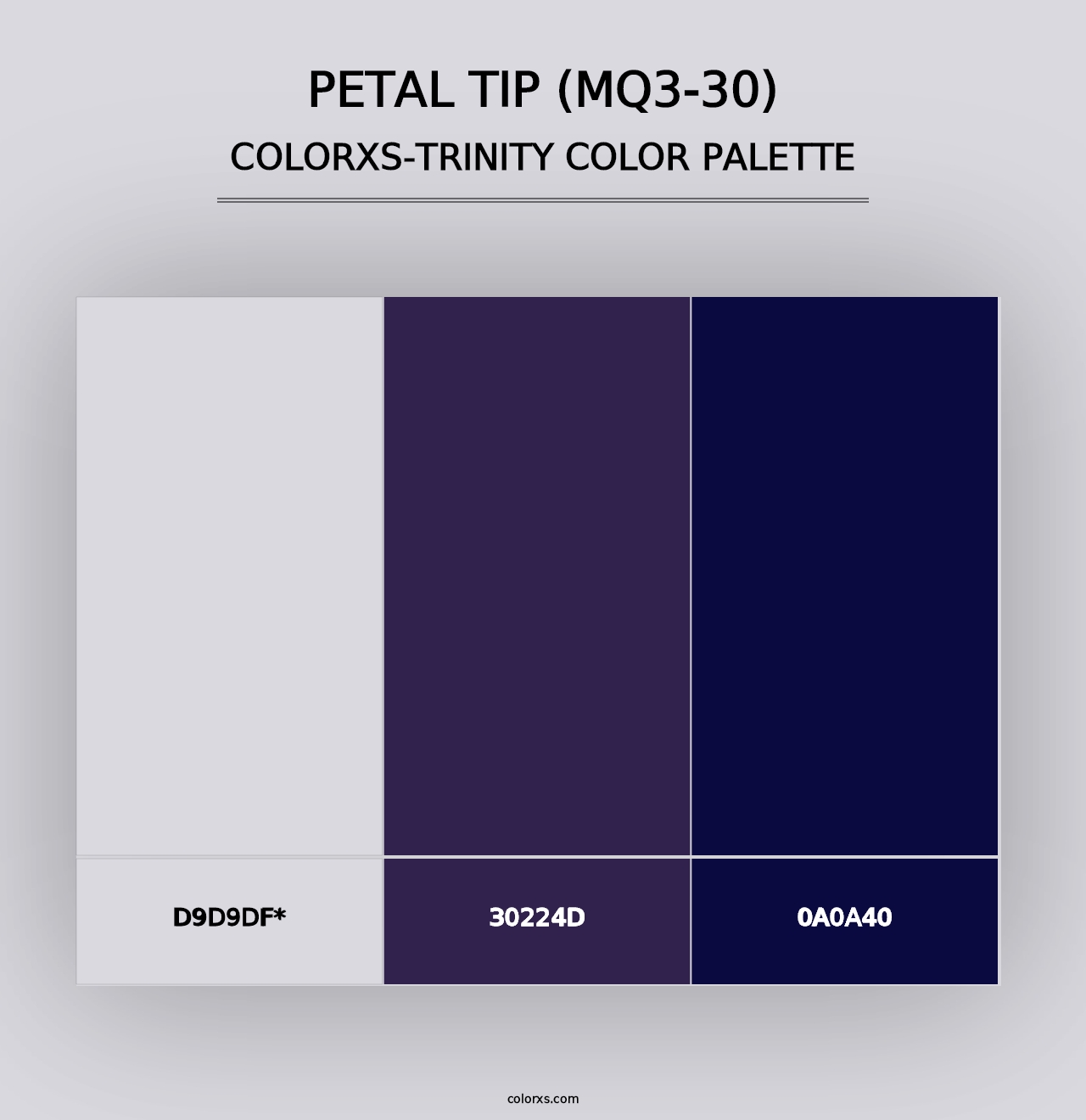 Petal Tip (MQ3-30) - Colorxs Trinity Palette