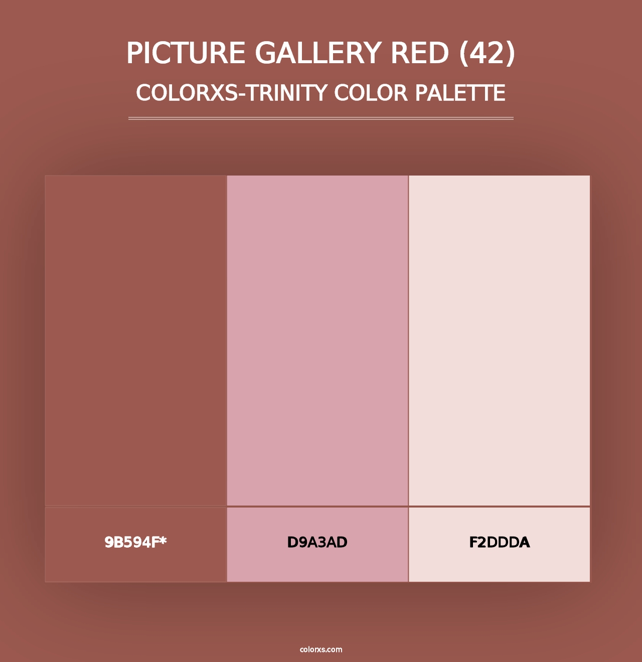 Picture Gallery Red (42) - Colorxs Trinity Palette