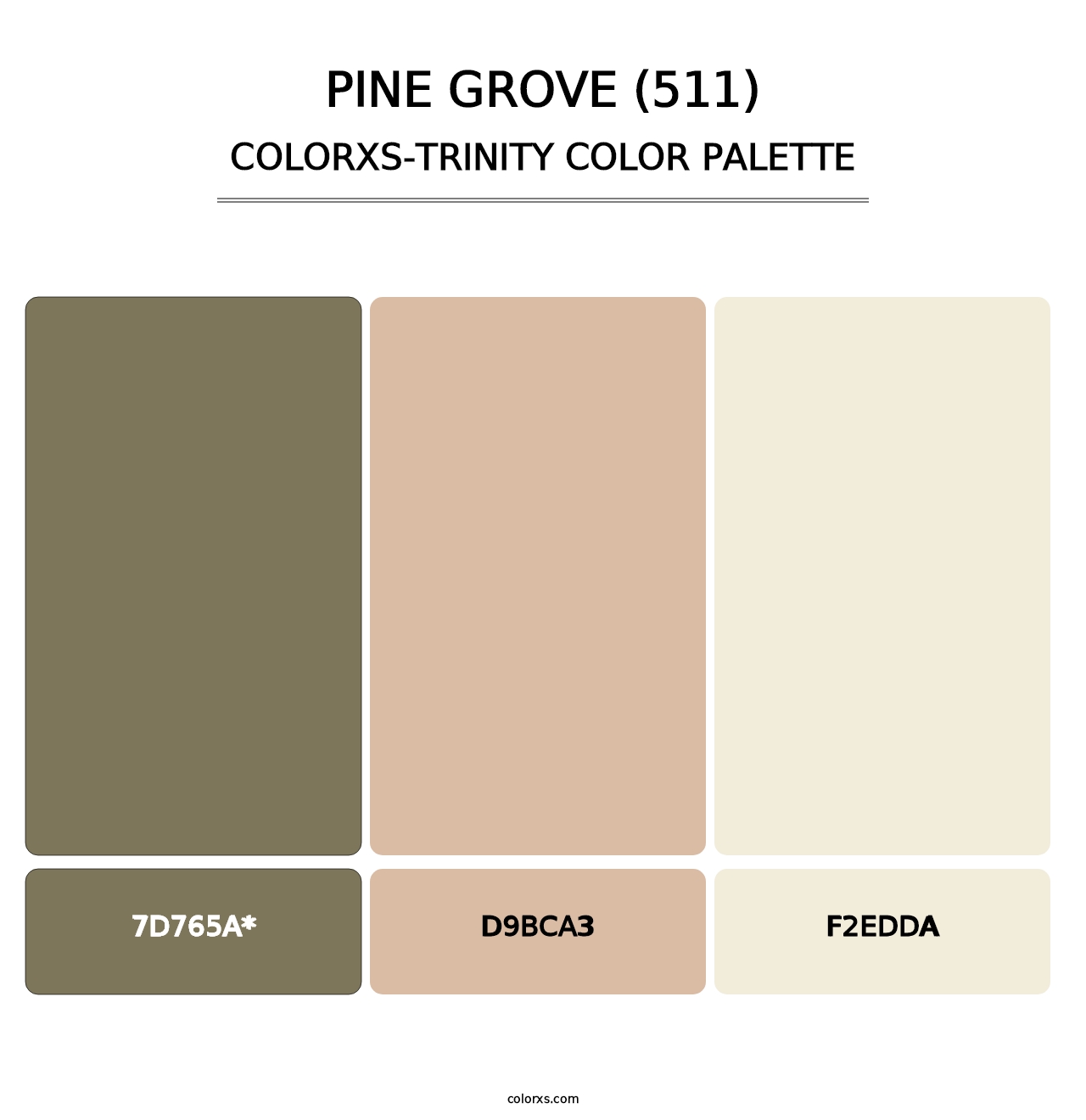 Pine Grove (511) - Colorxs Trinity Palette