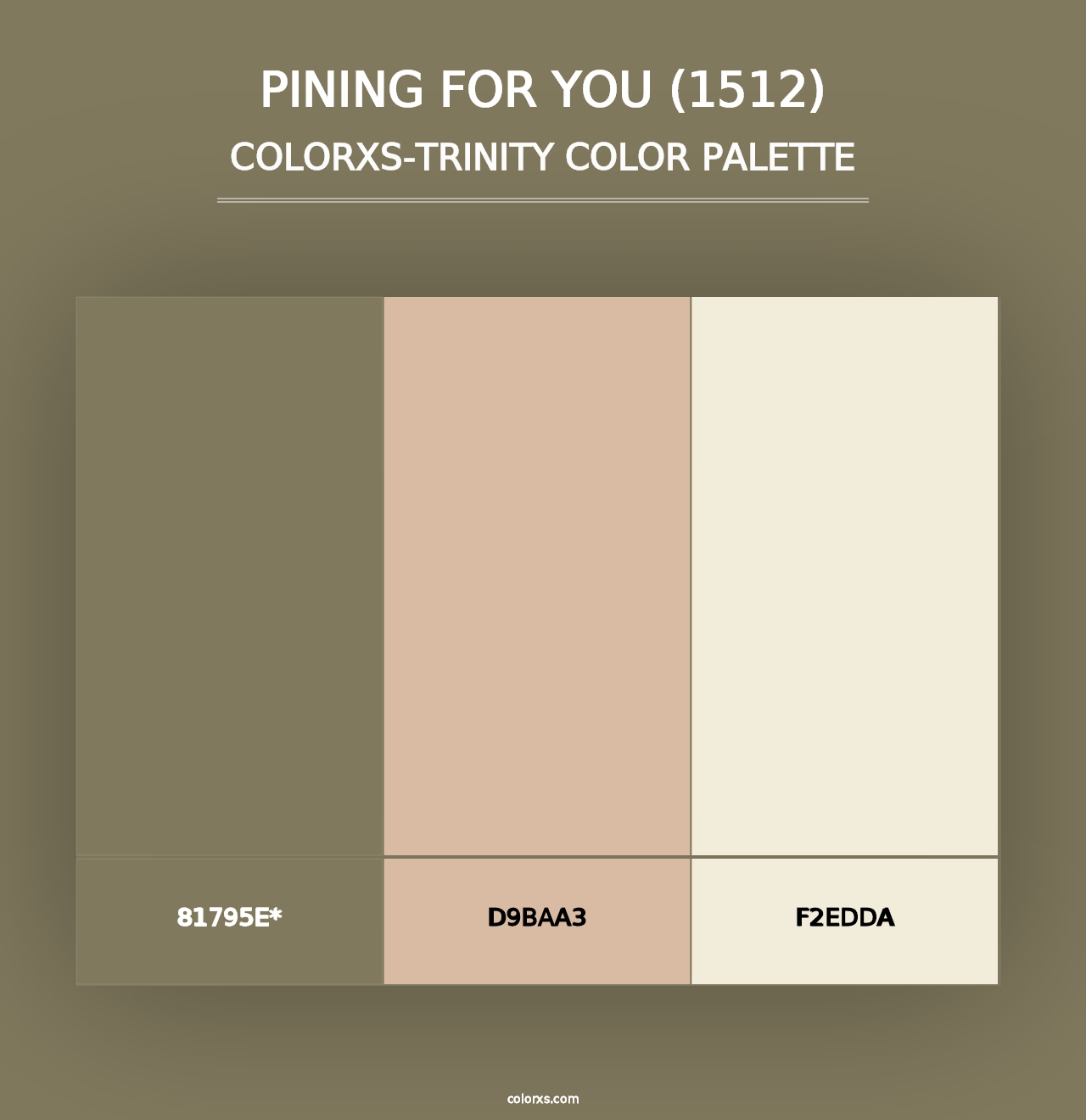 Pining for You (1512) - Colorxs Trinity Palette