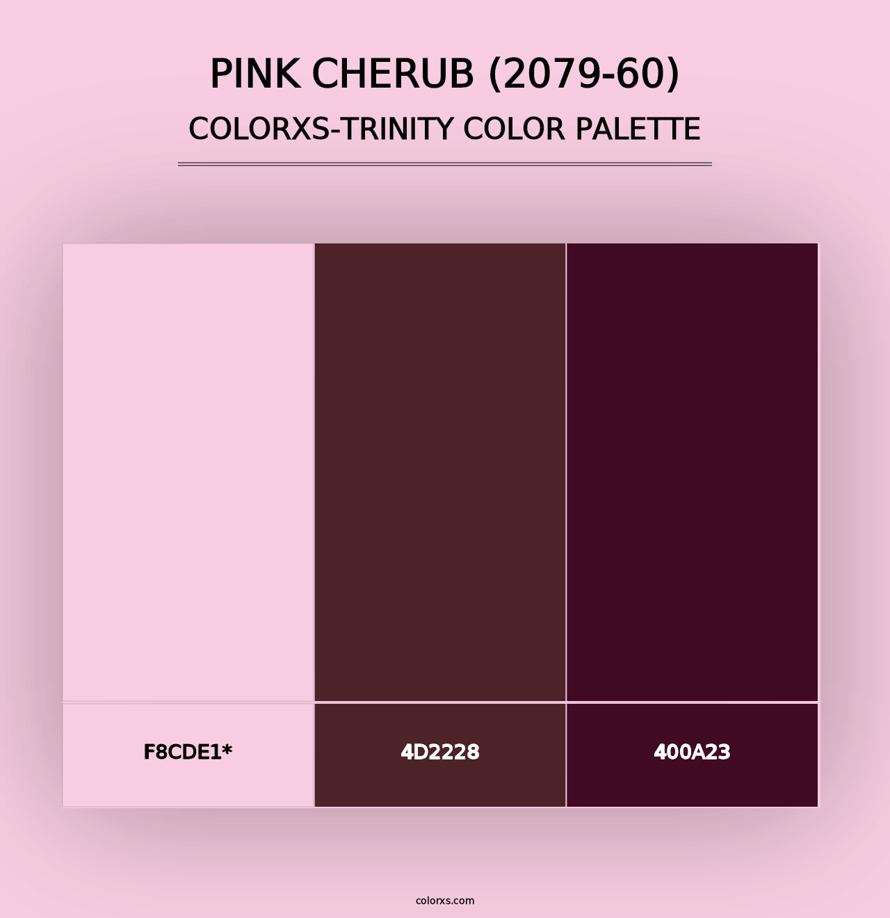 Pink Cherub (2079-60) - Colorxs Trinity Palette