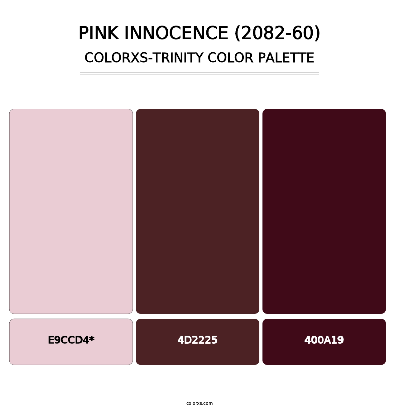 Pink Innocence (2082-60) - Colorxs Trinity Palette