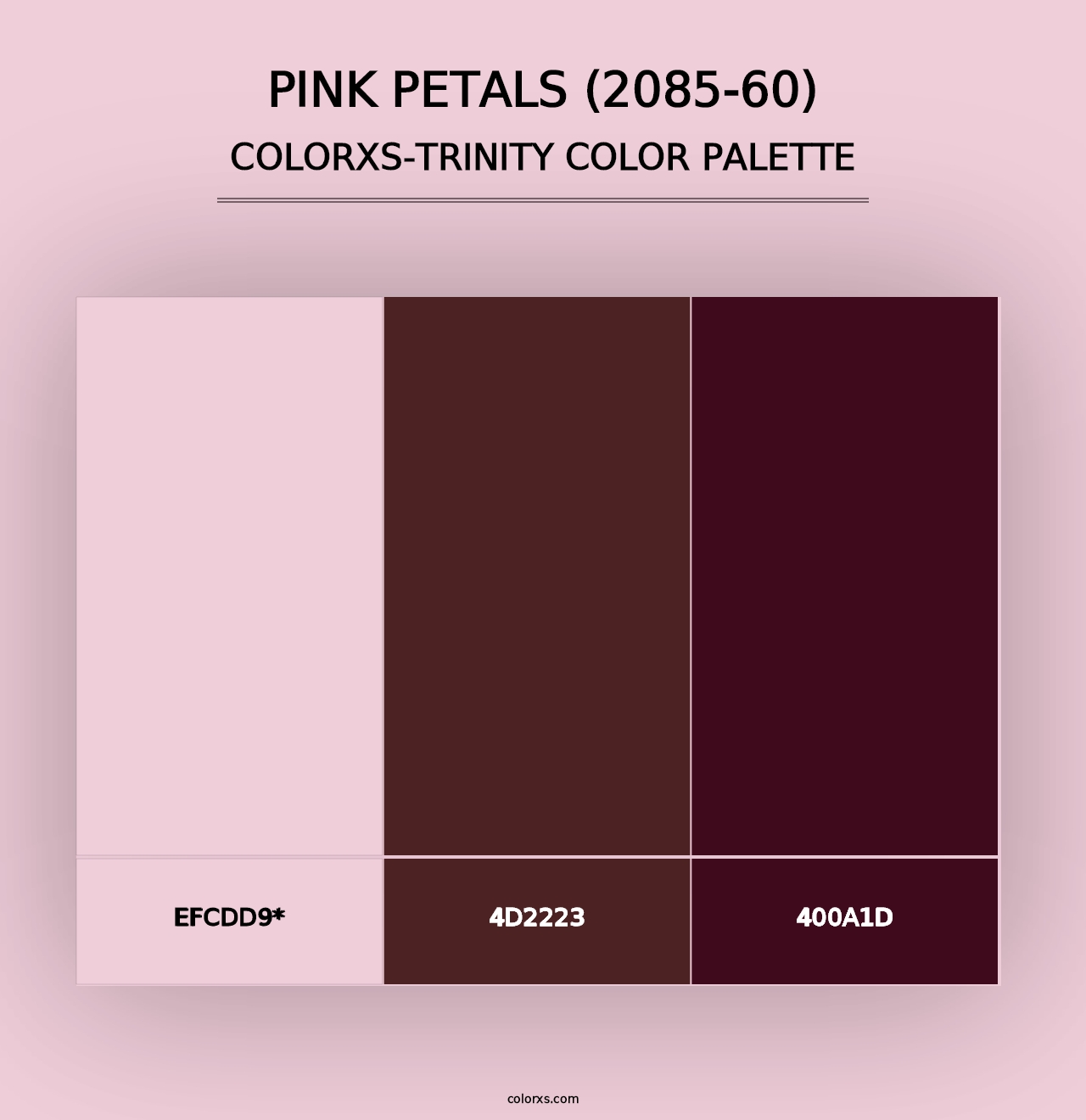 Pink Petals (2085-60) - Colorxs Trinity Palette