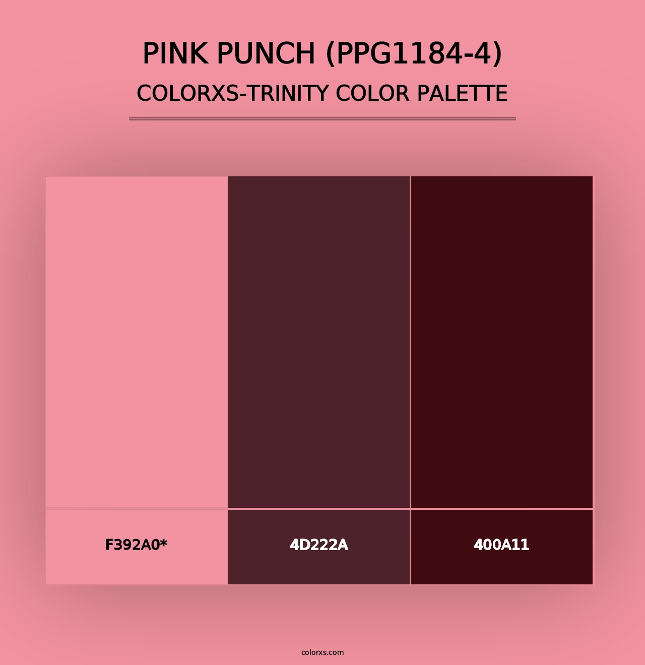 Pink Punch (PPG1184-4) - Colorxs Trinity Palette