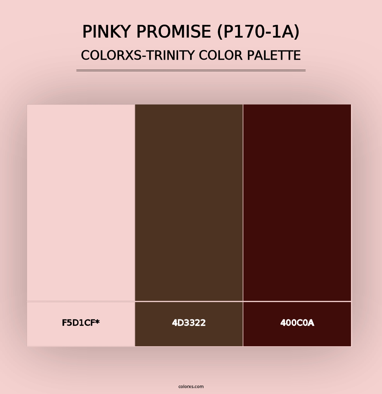 Pinky Promise (P170-1A) - Colorxs Trinity Palette