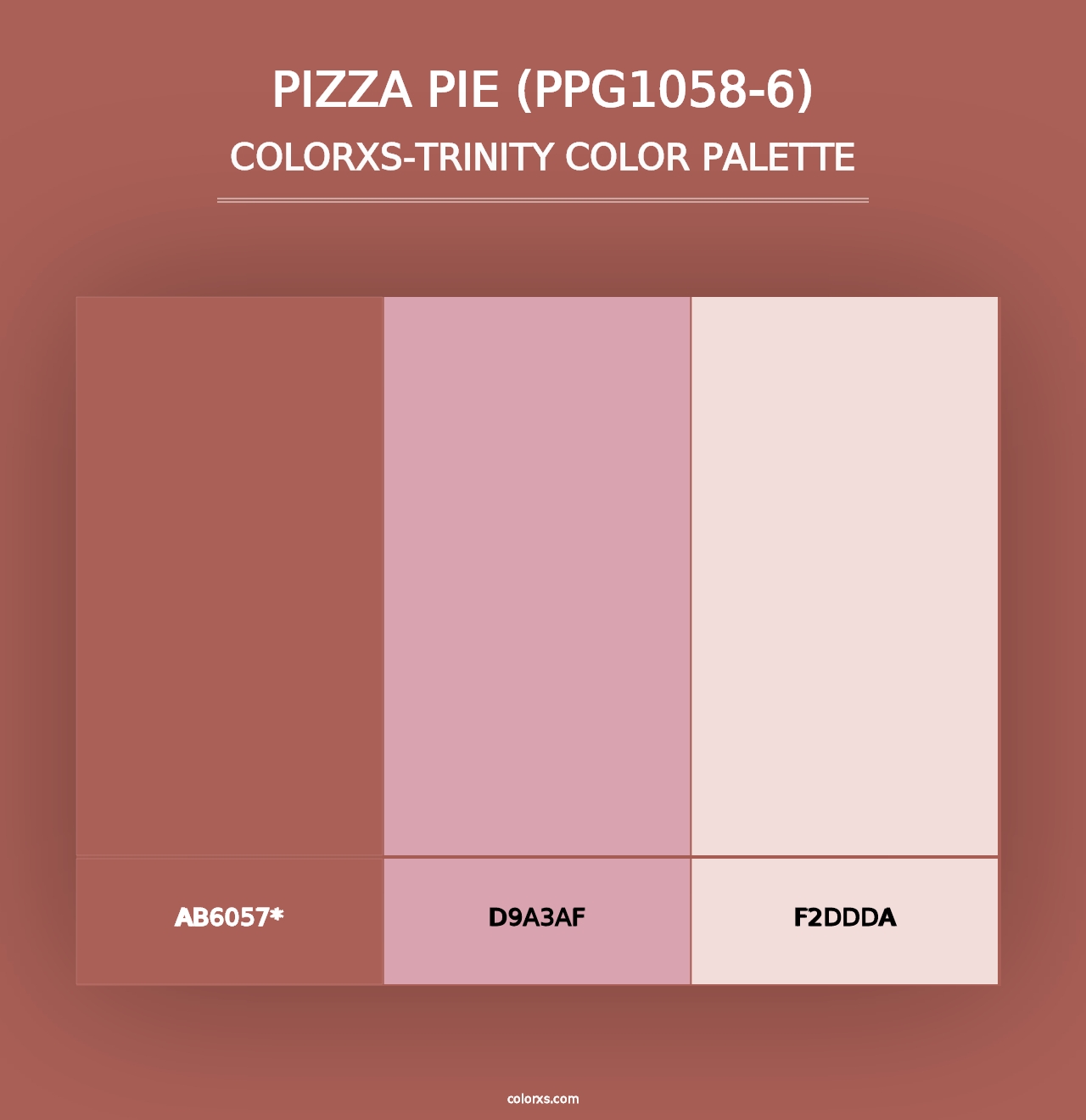 Pizza Pie (PPG1058-6) - Colorxs Trinity Palette