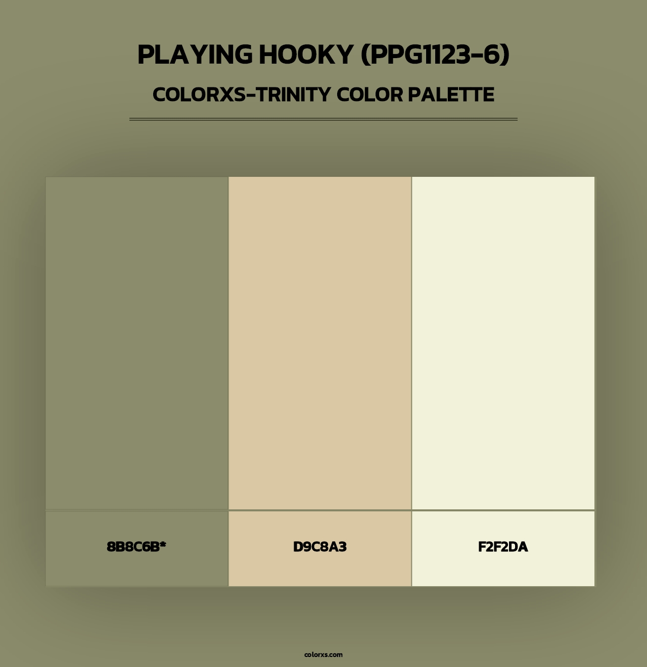 Playing Hooky (PPG1123-6) - Colorxs Trinity Palette