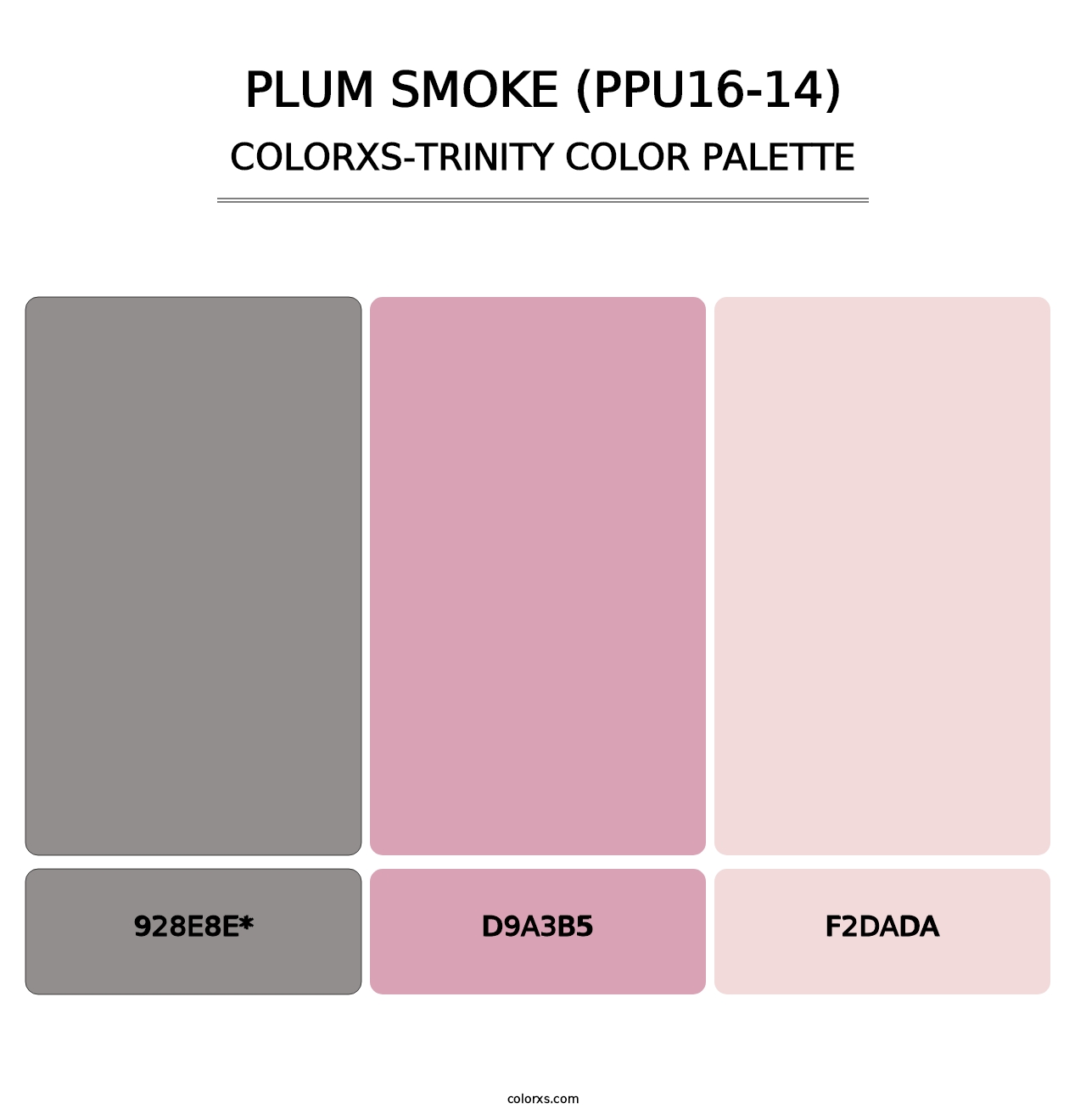 Plum Smoke (PPU16-14) - Colorxs Trinity Palette