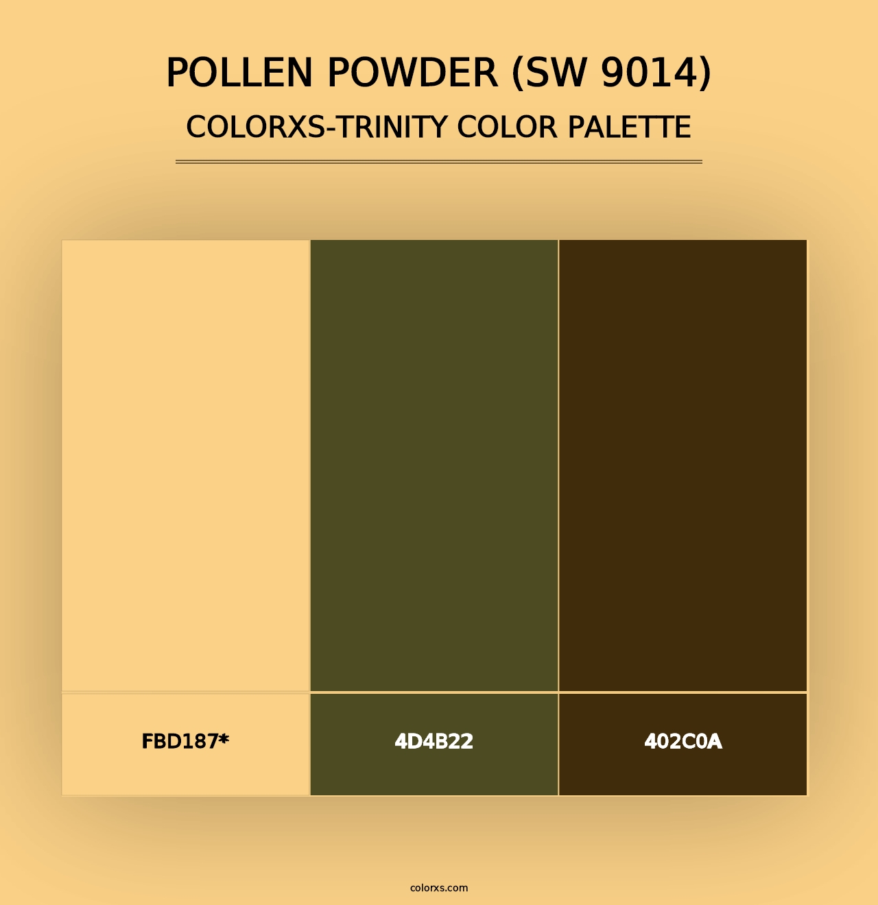 Pollen Powder (SW 9014) - Colorxs Trinity Palette