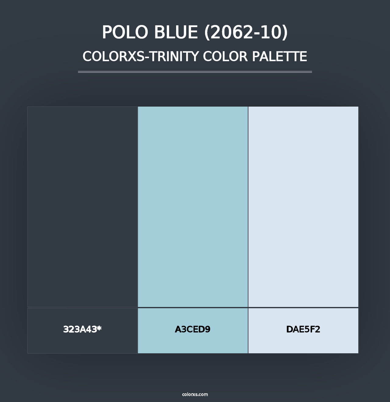 Polo Blue (2062-10) - Colorxs Trinity Palette