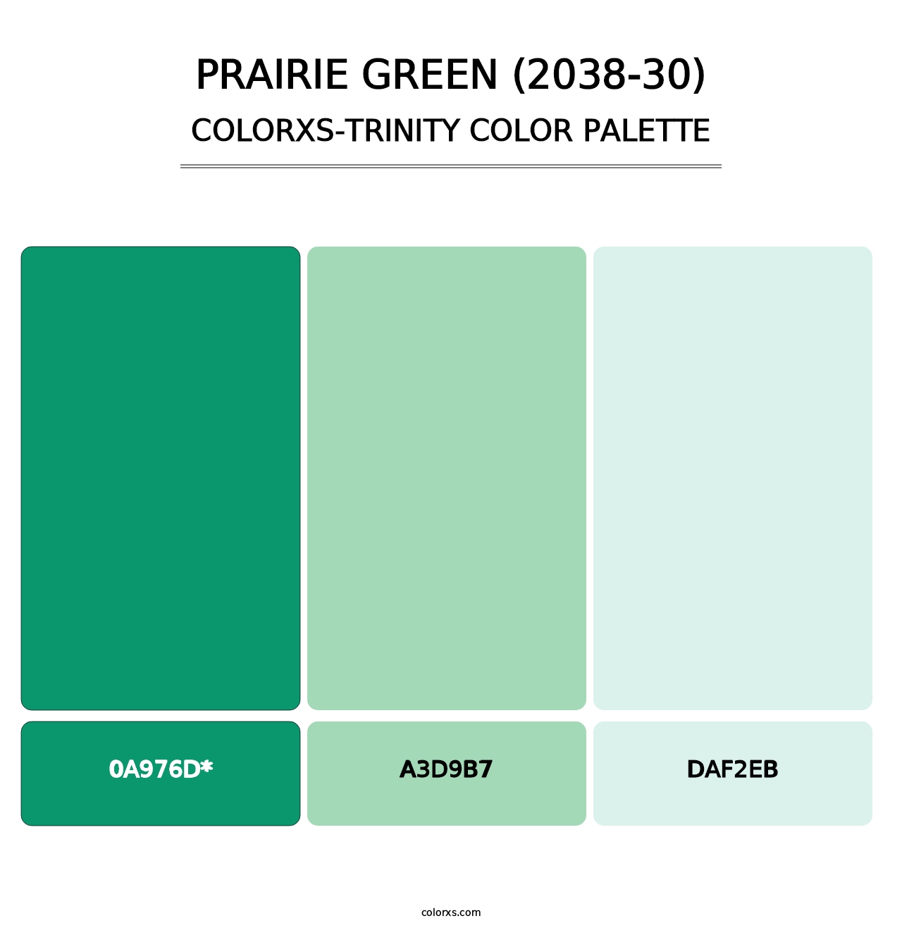 Prairie Green (2038-30) - Colorxs Trinity Palette