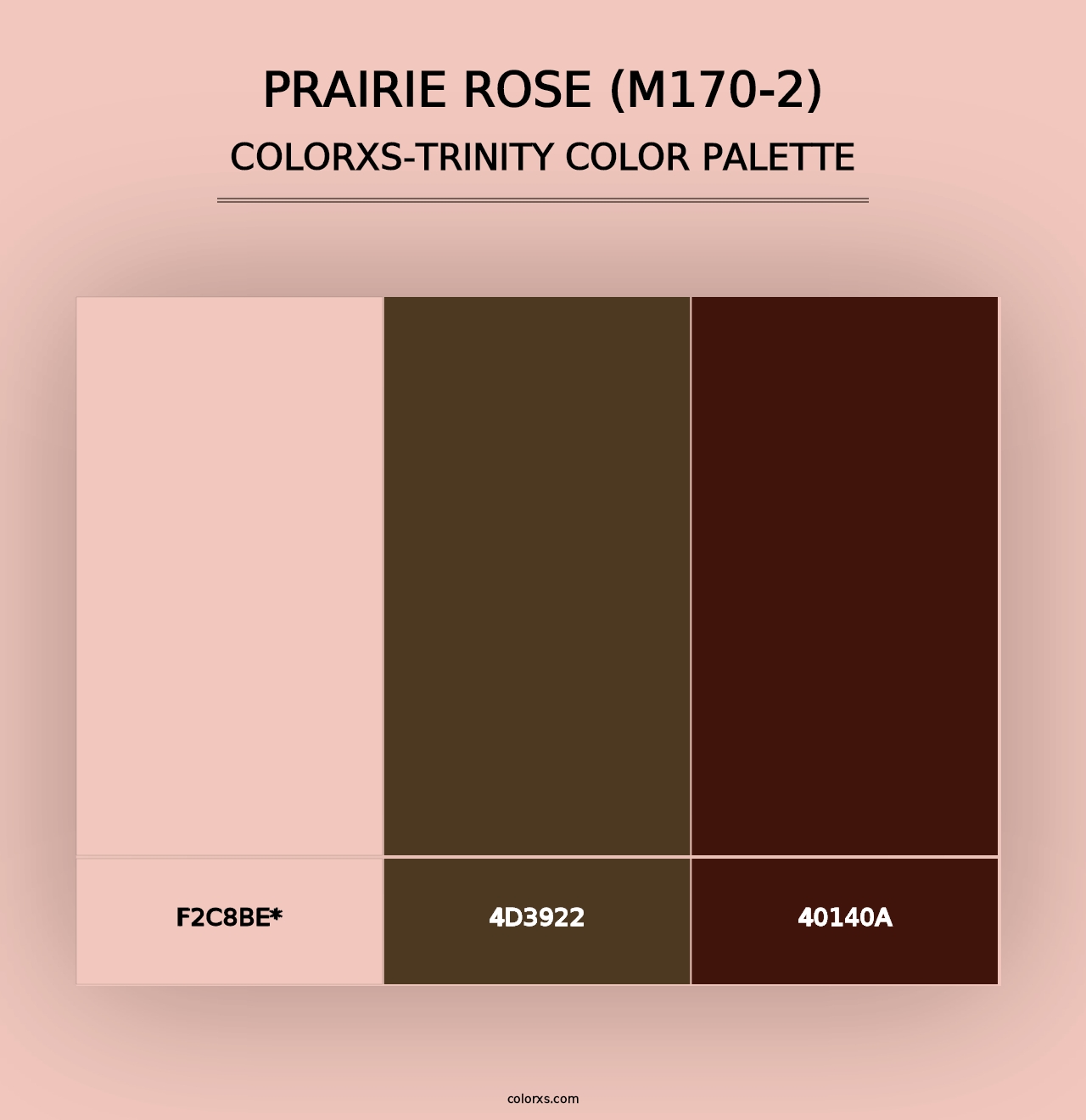 Prairie Rose (M170-2) - Colorxs Trinity Palette