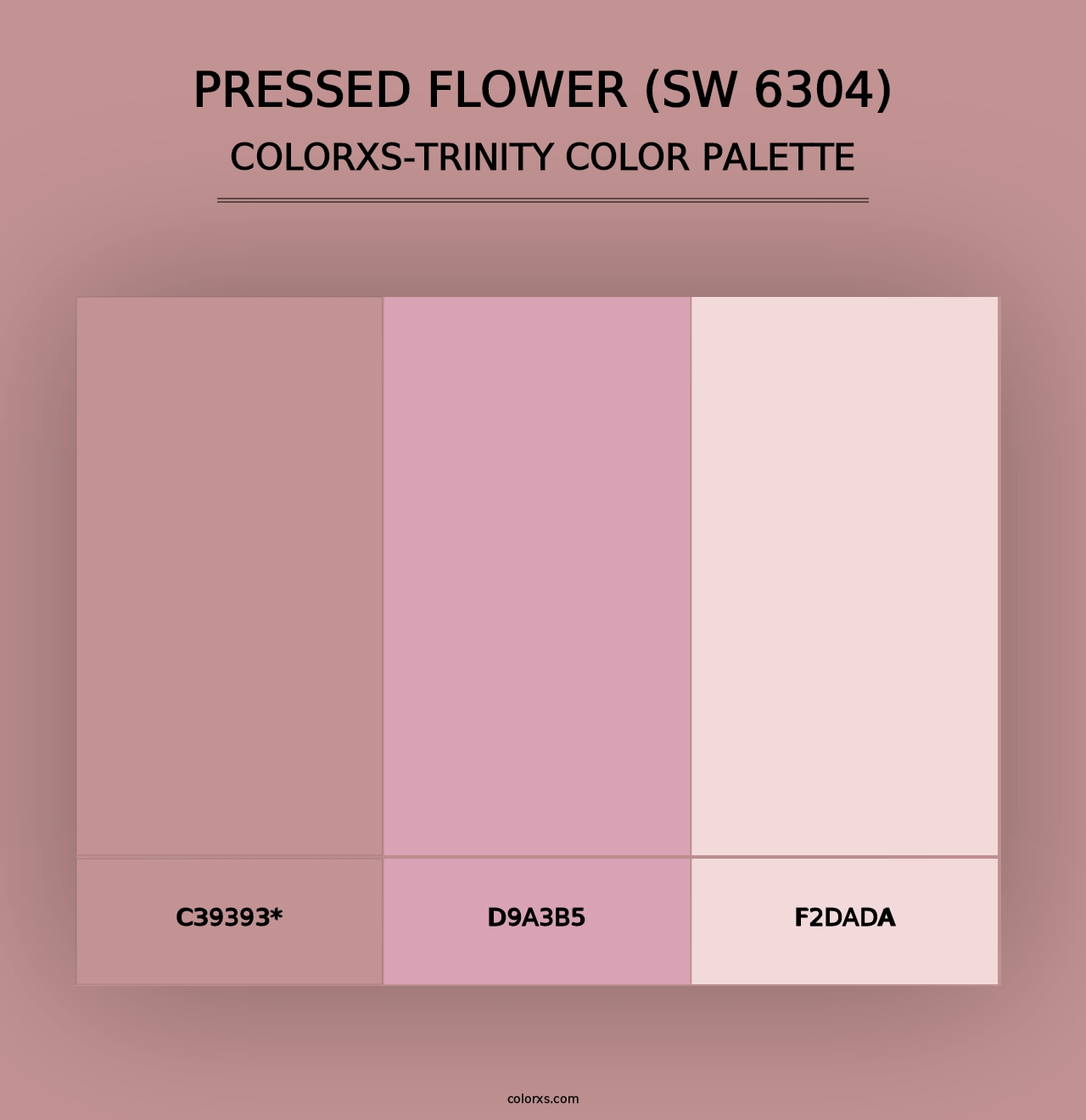 Pressed Flower (SW 6304) - Colorxs Trinity Palette