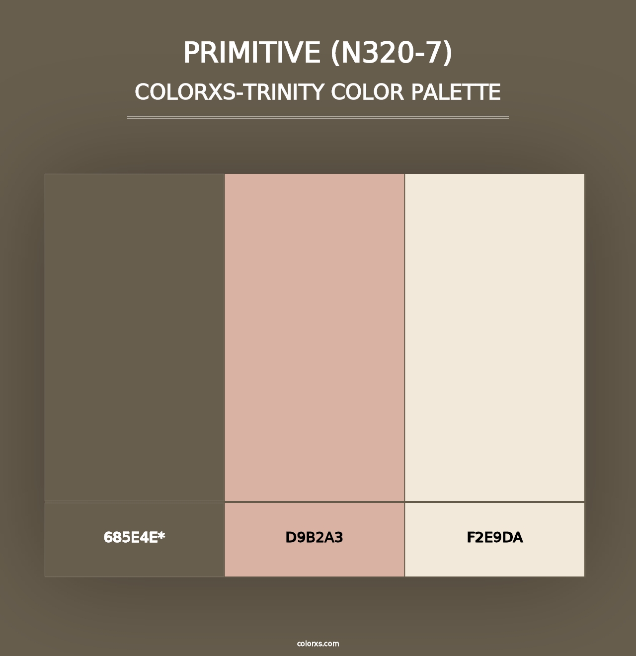 Primitive (N320-7) - Colorxs Trinity Palette