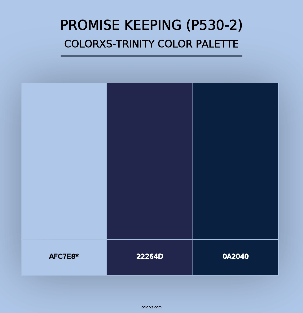 Promise Keeping (P530-2) - Colorxs Trinity Palette