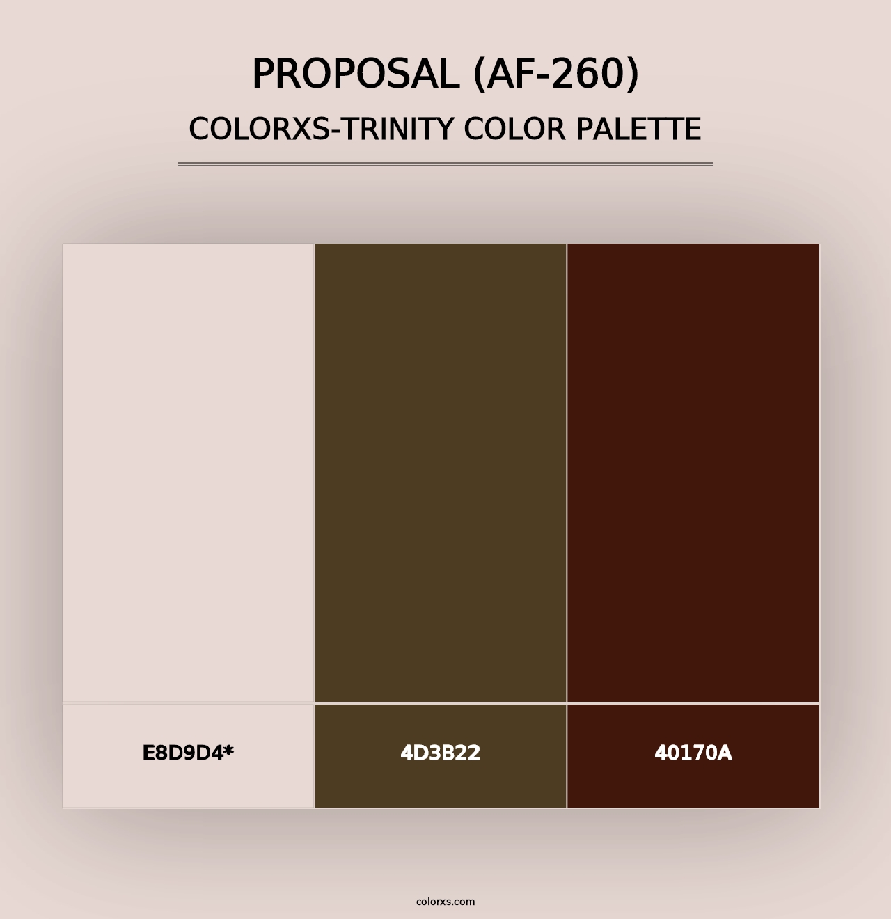 Proposal (AF-260) - Colorxs Trinity Palette