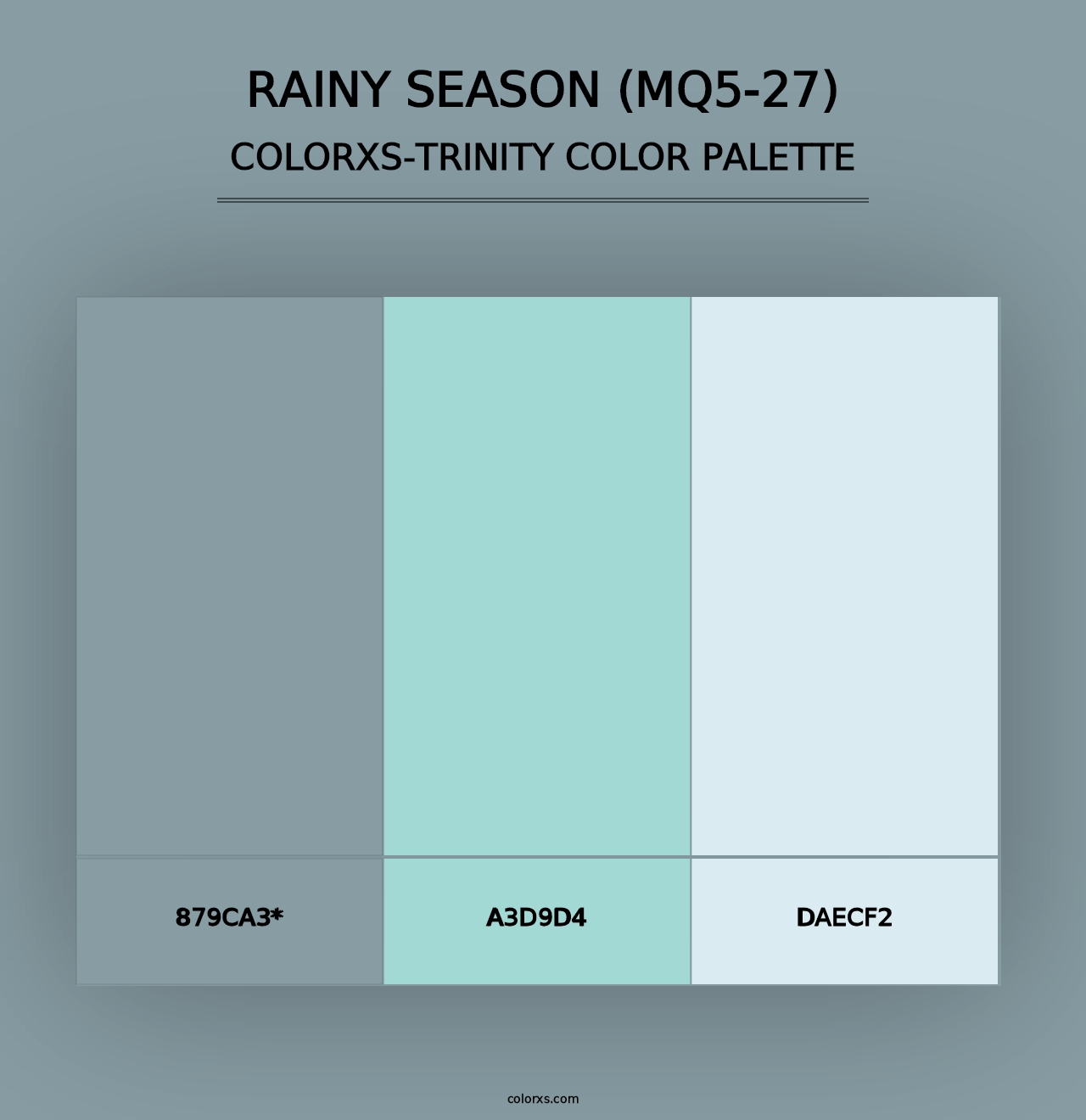 Rainy Season (MQ5-27) - Colorxs Trinity Palette