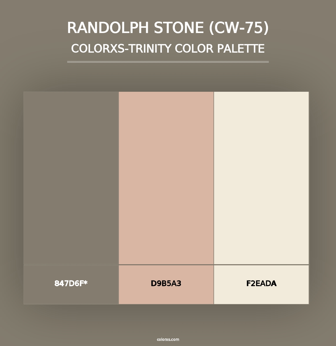 Randolph Stone (CW-75) - Colorxs Trinity Palette