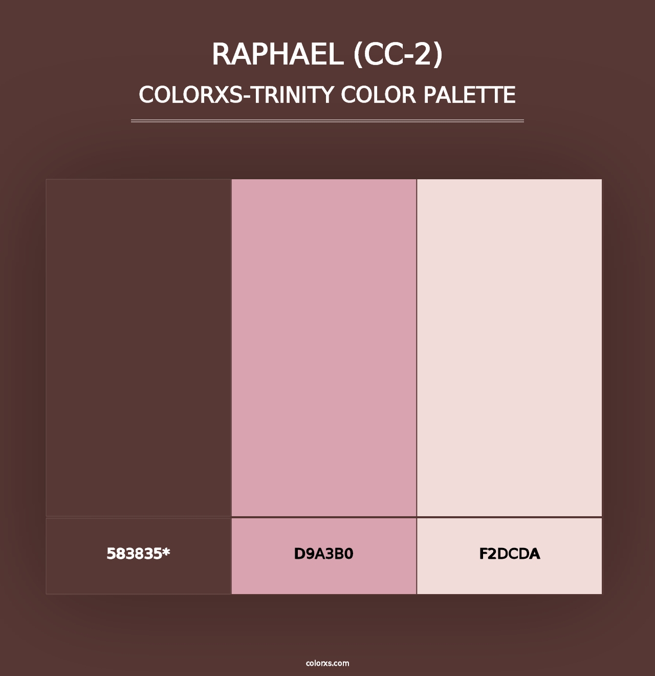 Raphael (CC-2) - Colorxs Trinity Palette