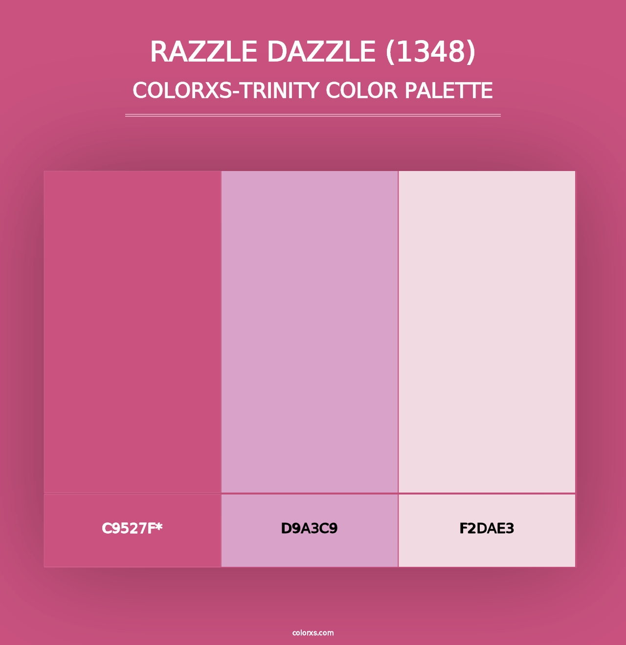 Razzle Dazzle (1348) - Colorxs Trinity Palette