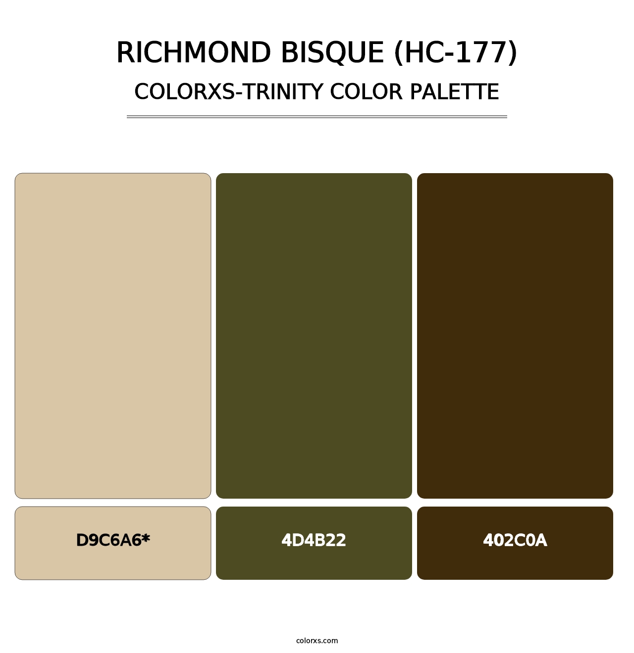 Richmond Bisque (HC-177) - Colorxs Trinity Palette