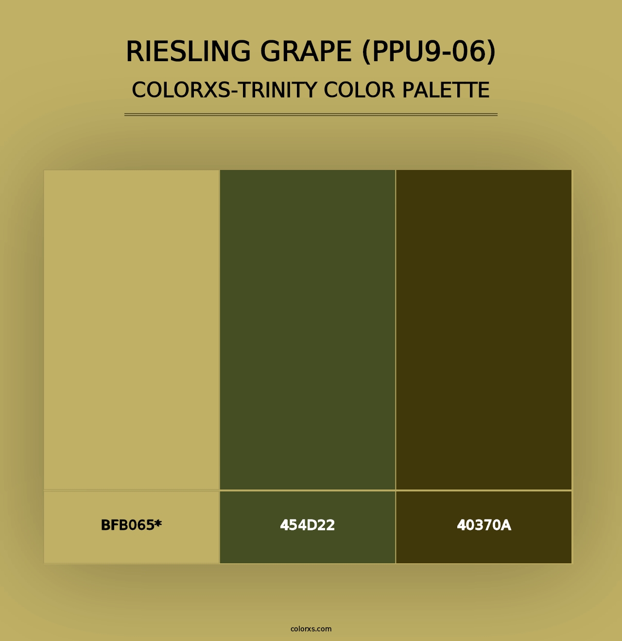 Riesling Grape (PPU9-06) - Colorxs Trinity Palette