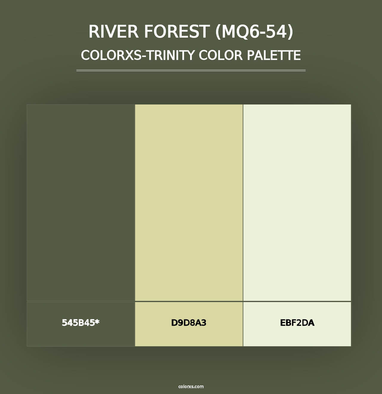 River Forest (MQ6-54) - Colorxs Trinity Palette