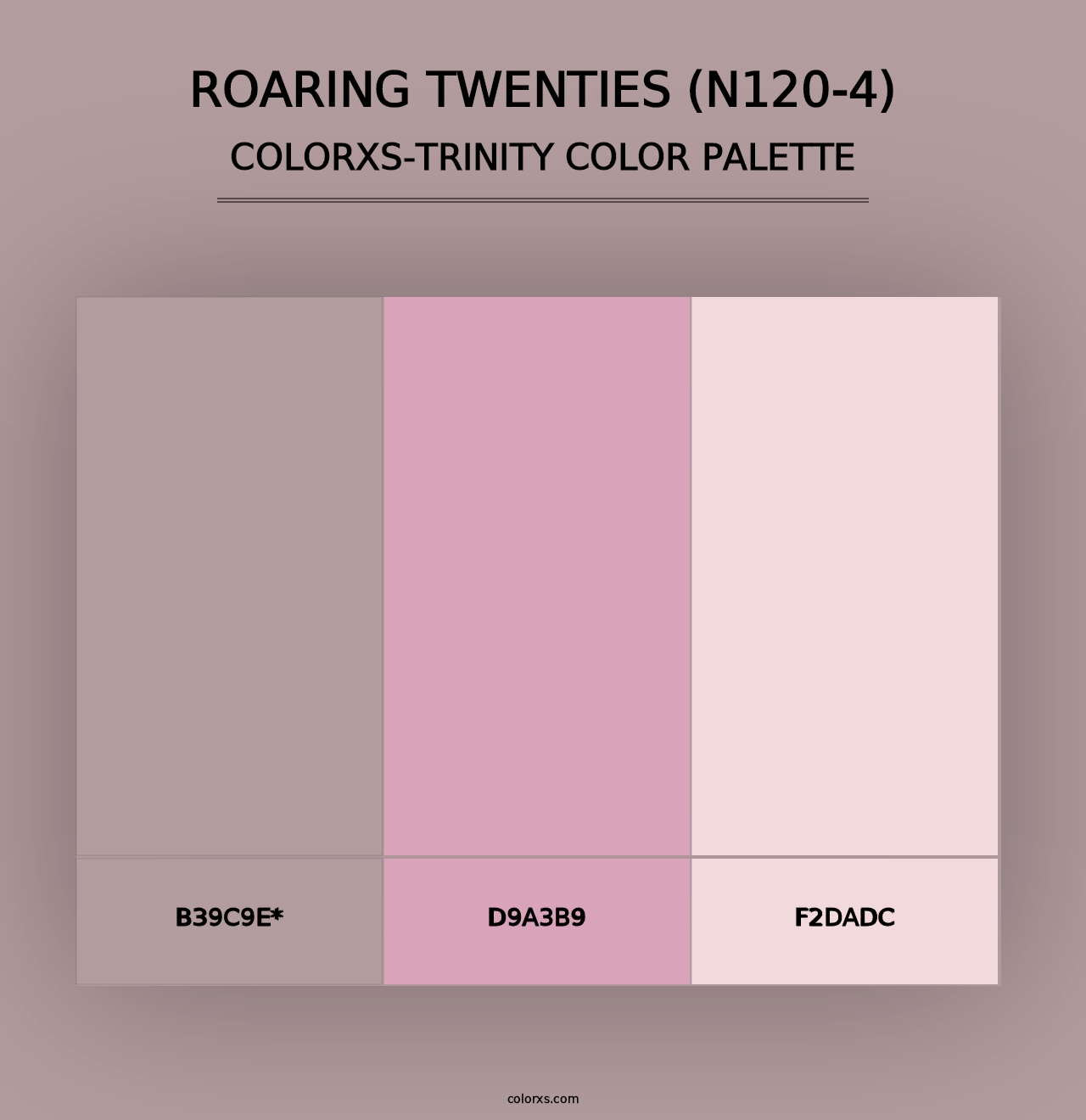 Roaring Twenties (N120-4) - Colorxs Trinity Palette