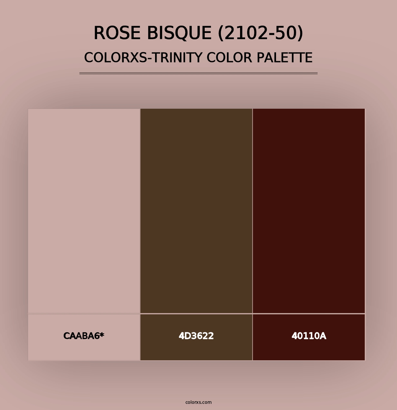 Rose Bisque (2102-50) - Colorxs Trinity Palette