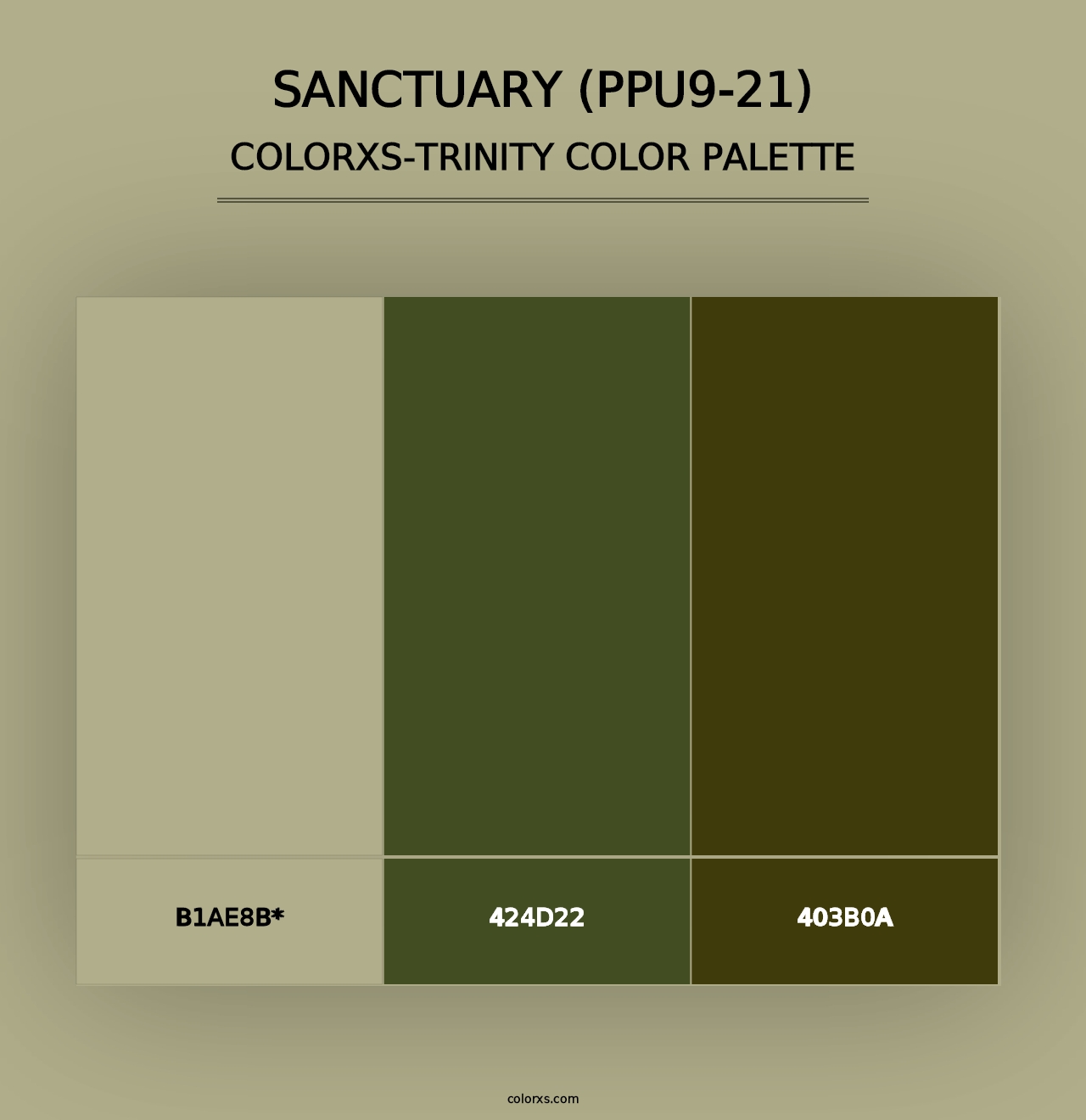 Sanctuary (PPU9-21) - Colorxs Trinity Palette