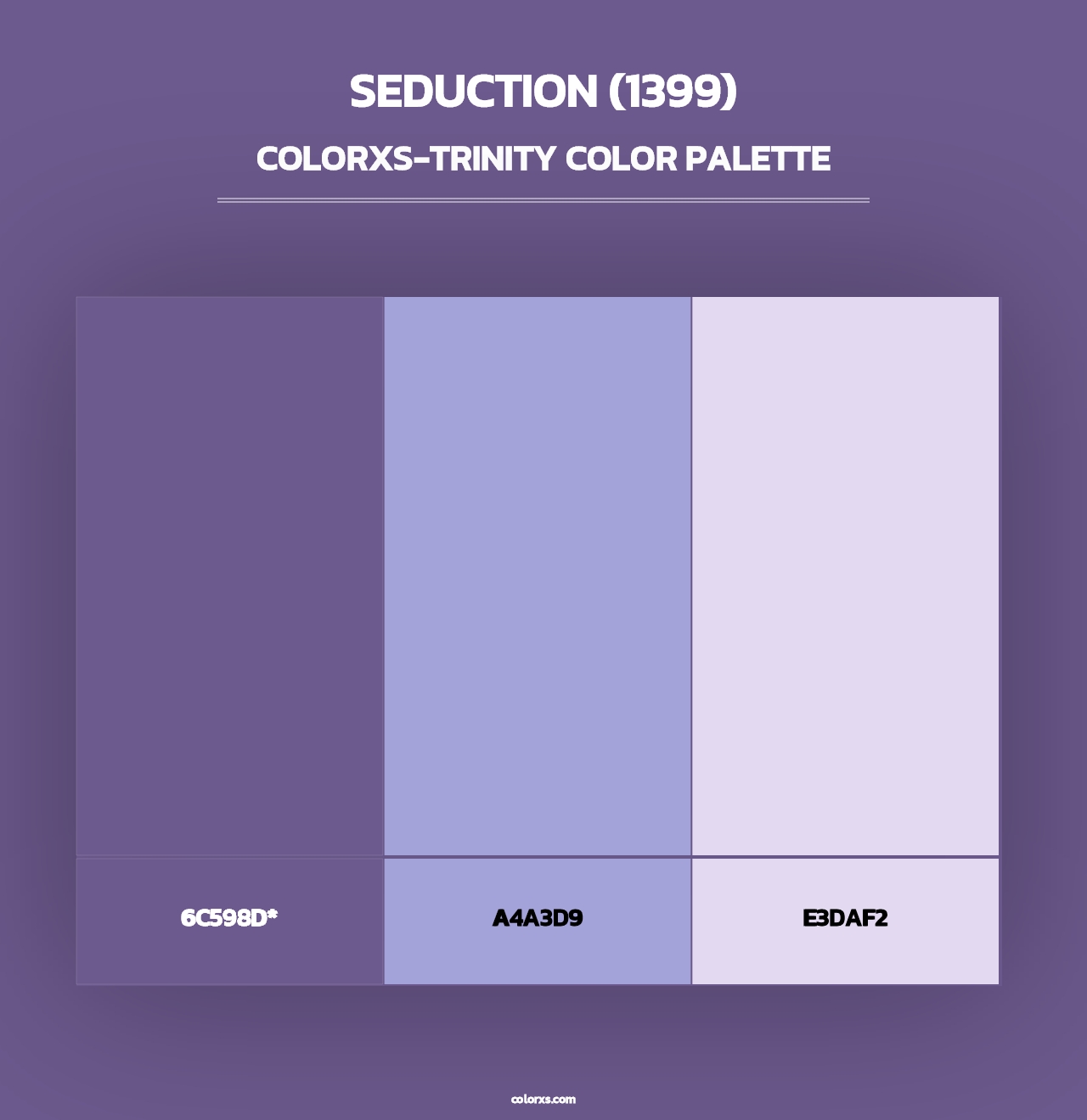 Seduction (1399) - Colorxs Trinity Palette