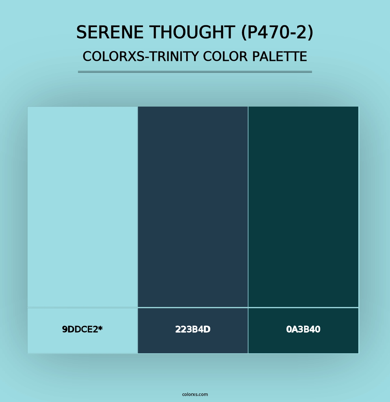 Serene Thought (P470-2) - Colorxs Trinity Palette