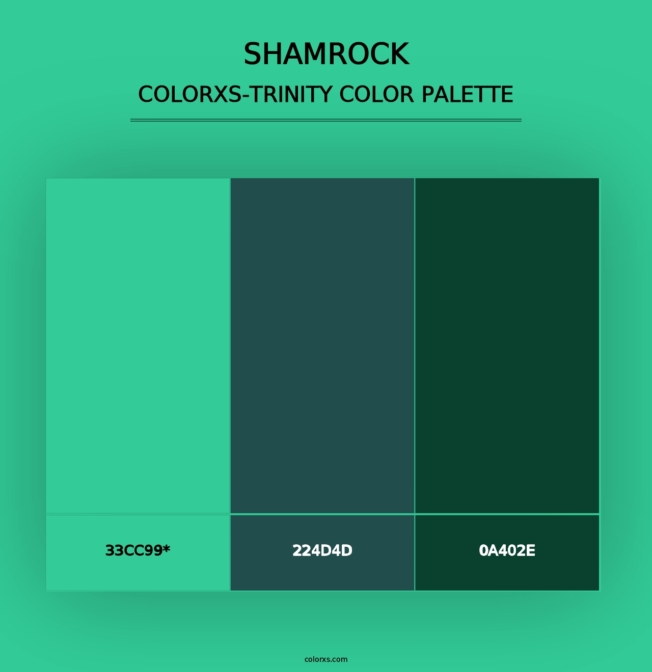 Shamrock - Colorxs Trinity Palette