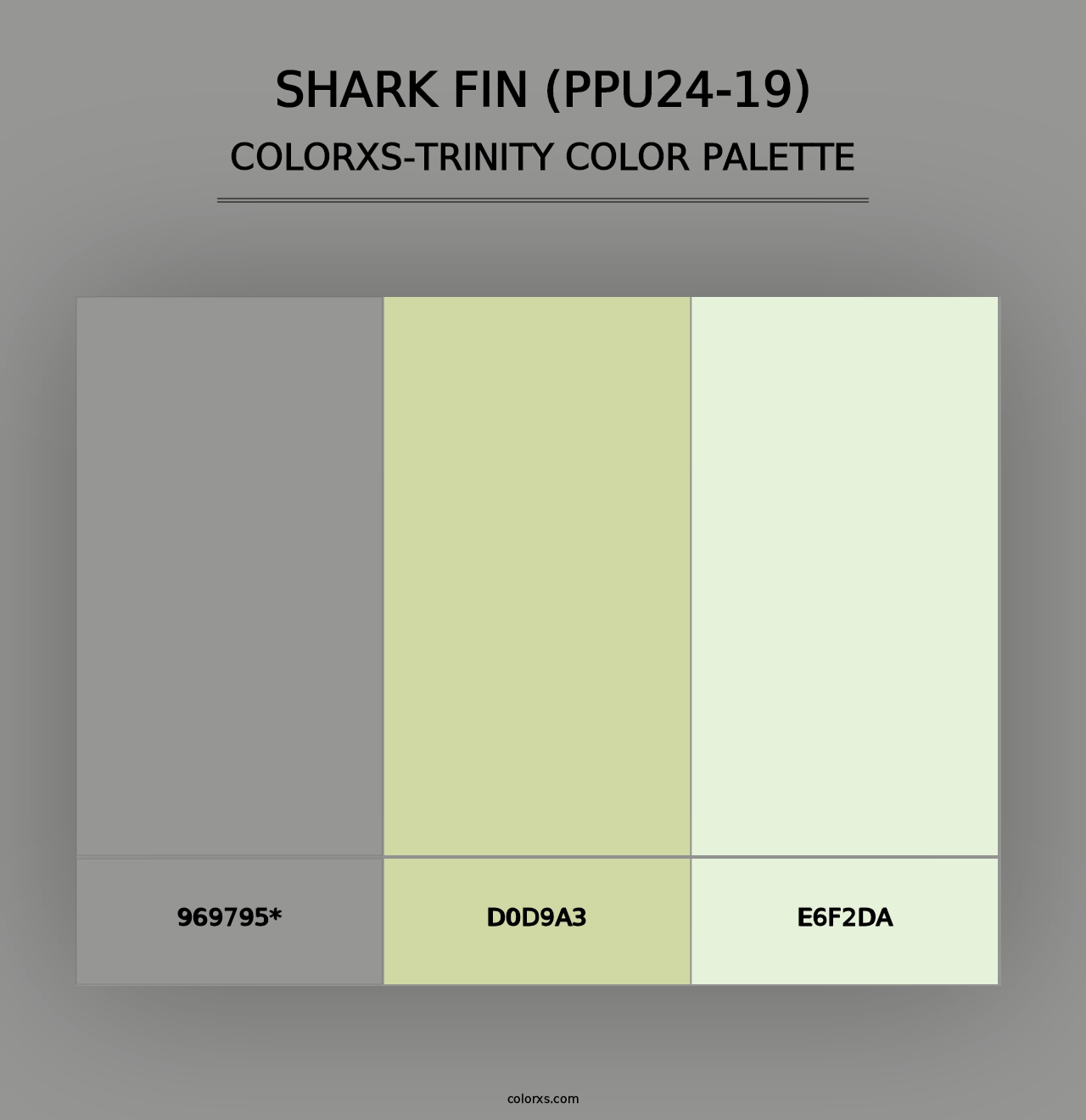 Shark Fin (PPU24-19) - Colorxs Trinity Palette