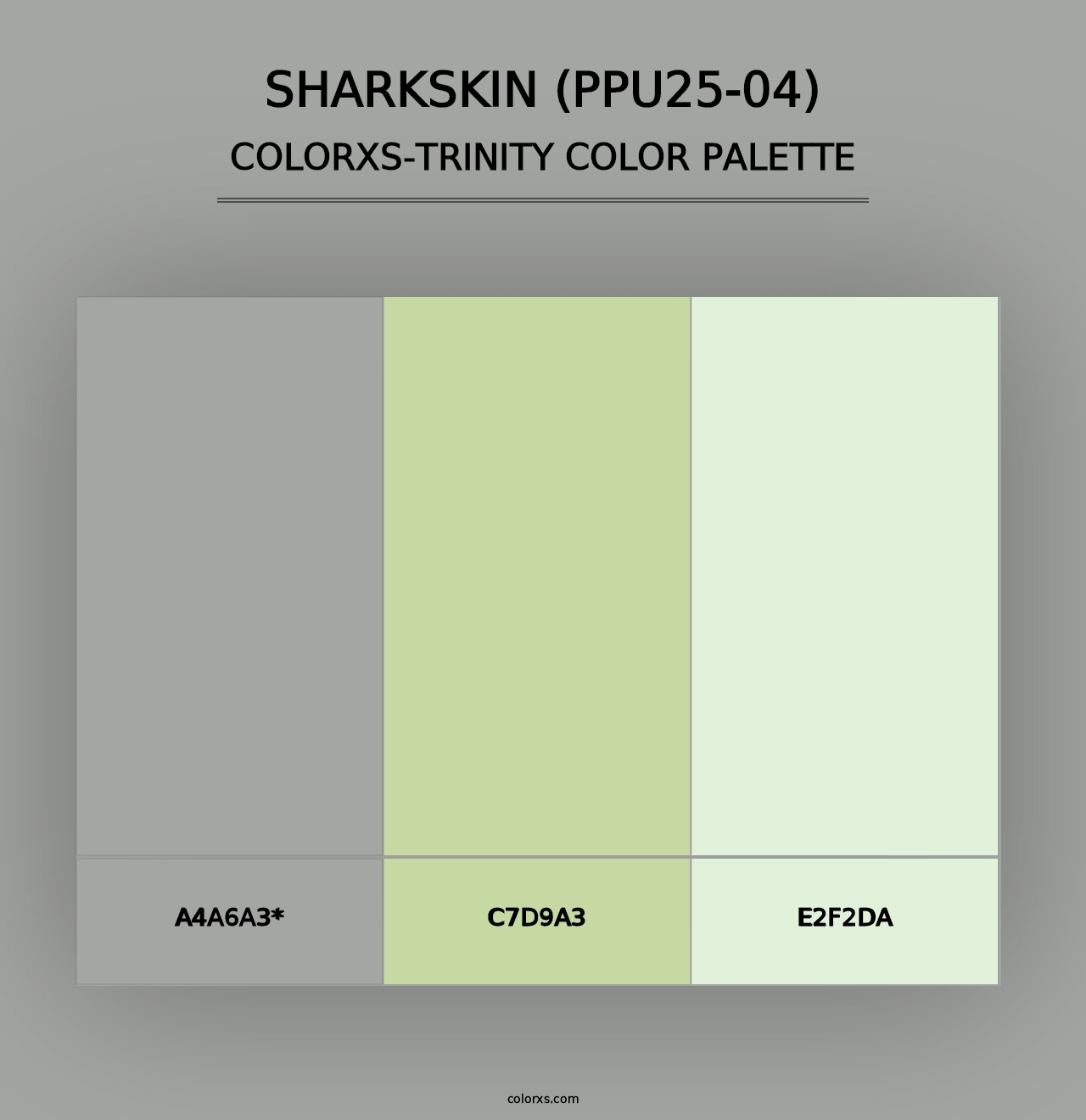 Sharkskin (PPU25-04) - Colorxs Trinity Palette